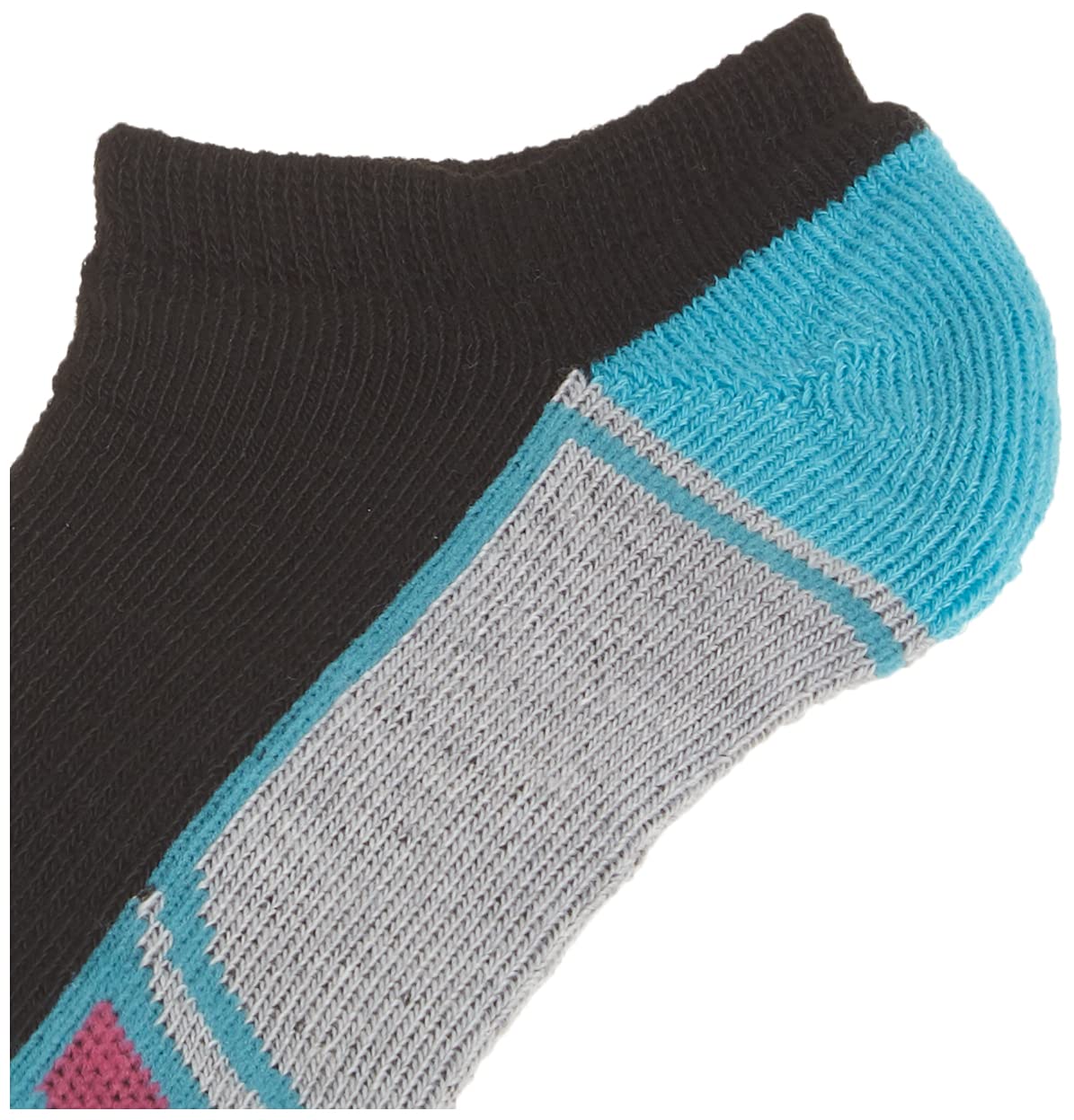 Fruit of the Loom Girls' No Show Socks 6-Pack - Breathable Everyday Active Socks for School, Sports & Casual Wear