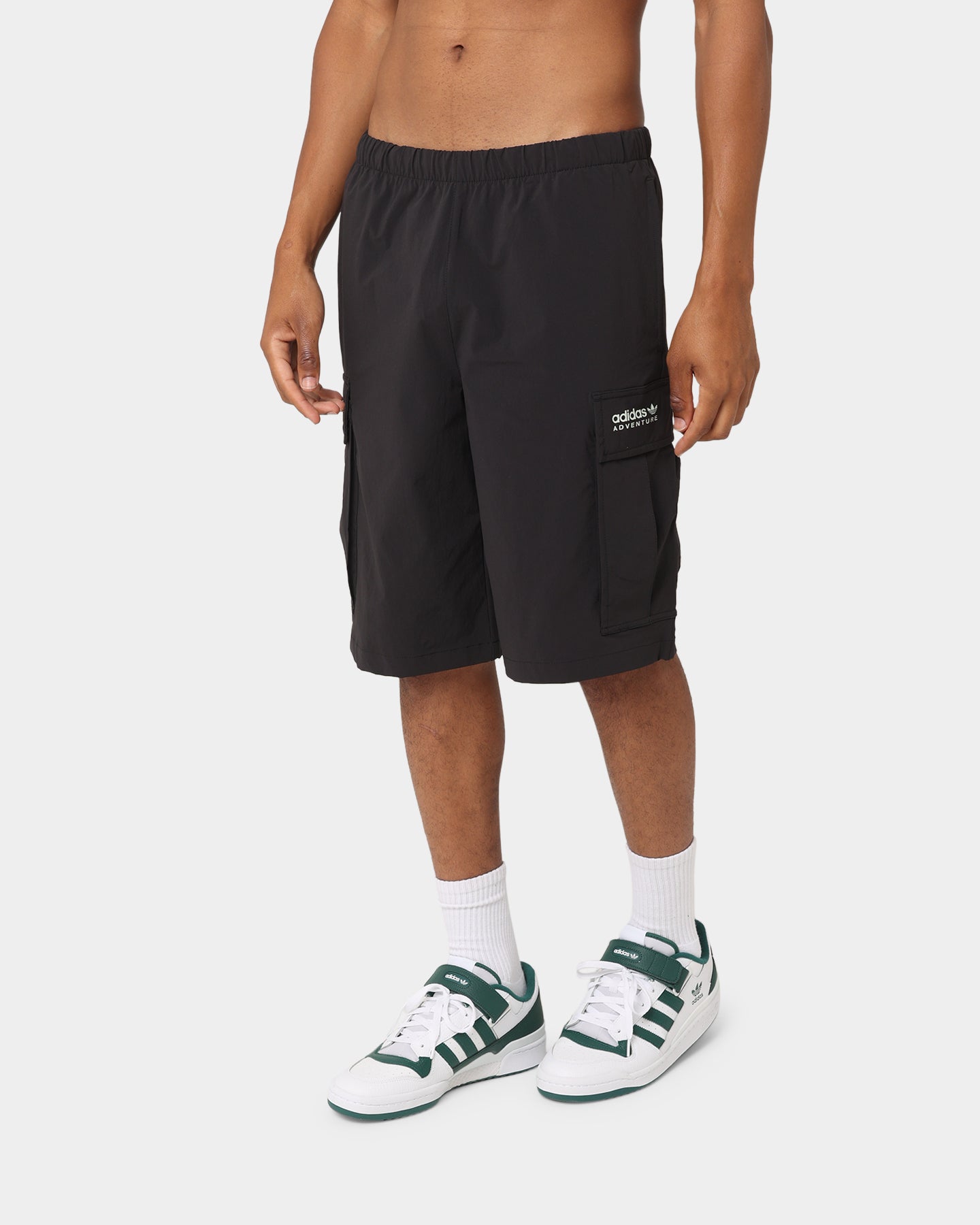 Adidas Men's Adventure Cargo Shorts - Black Outdoor Hiking & Travel Pants for Active Lifestyle | Durable & Comfortable Casual Wear for Gym, Camping & Summer Activities