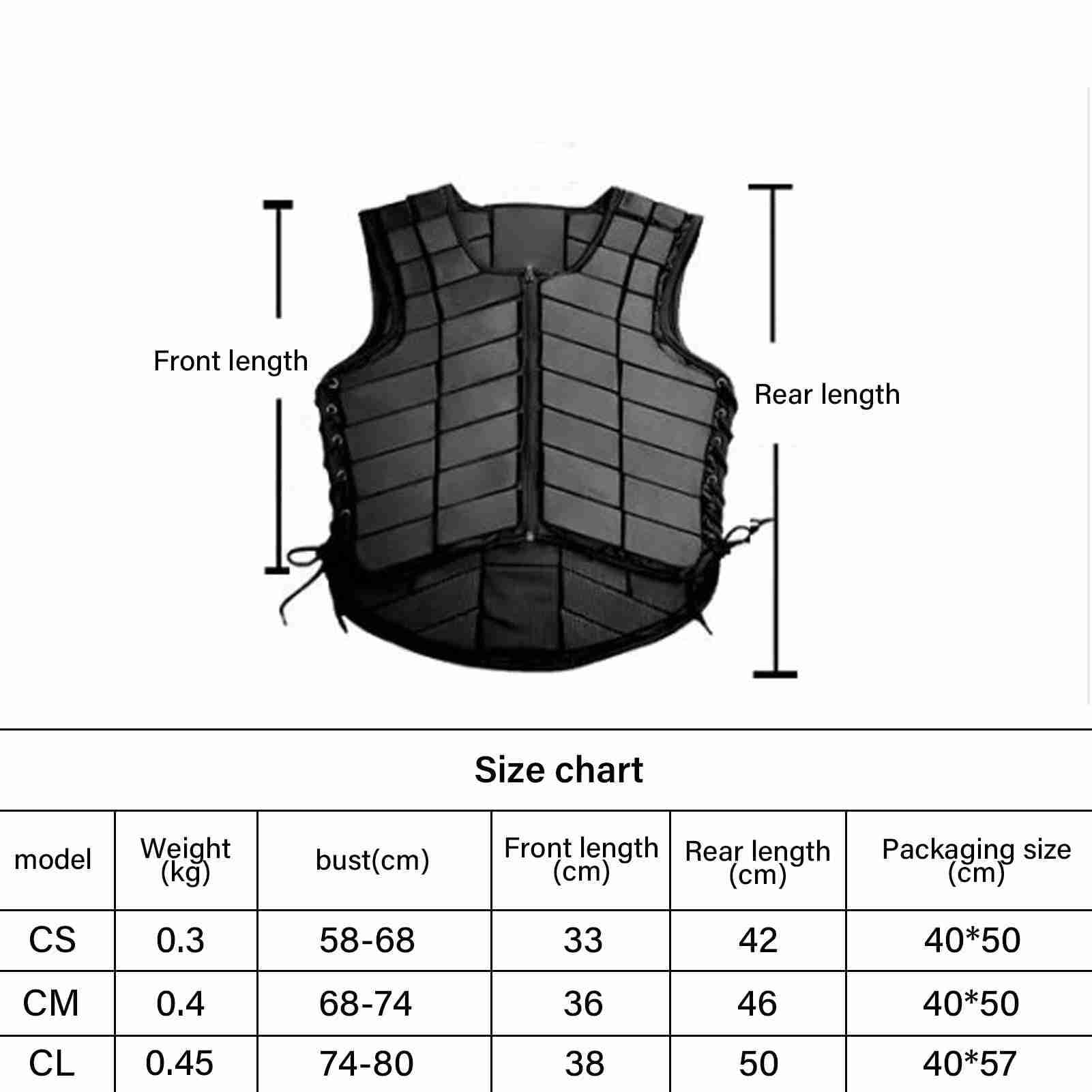 Kids Safety Vest for Boys & Girls - Comfortable Horse Riding Training Vest for Children | Perfect for Equestrian Lessons, Outdoor Activities & School Events