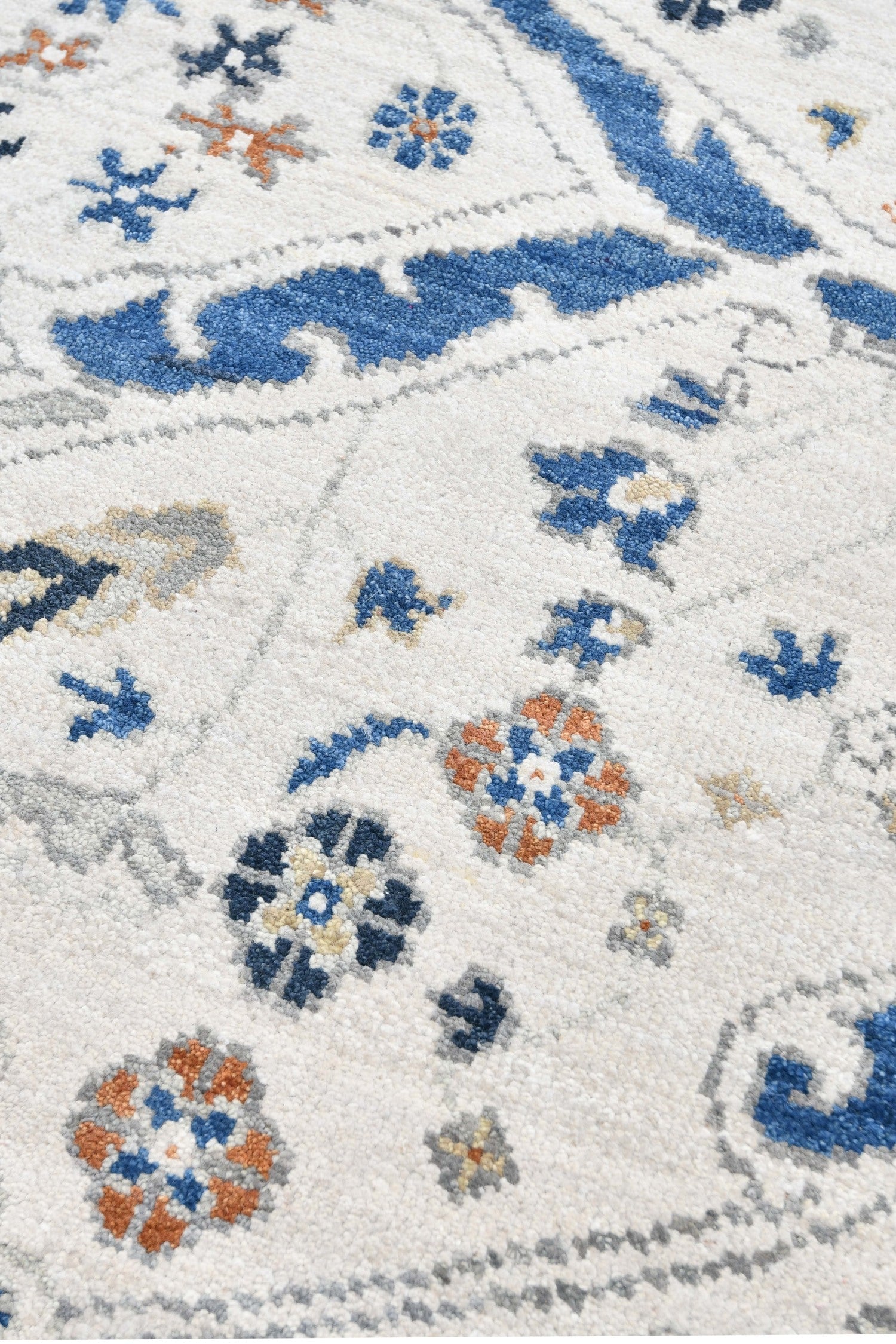 Arabesque Handwoven Transitional Area Rug J72188 - Perfect for Living Room, Bedroom & Home Decor