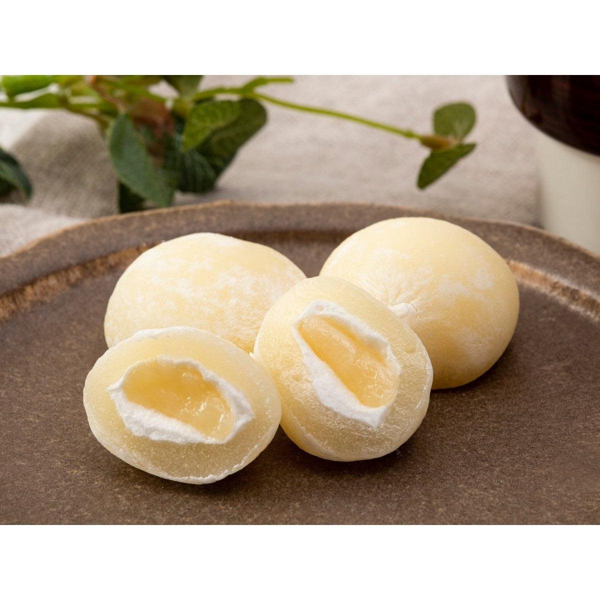 Premium Japanese Milk Mochi Snack - Fujiya Milky Flavor 105g (3-Pack) | Authentic Nihonbashi Treat | Perfect for Dessert, Tea Time & Gift Giving