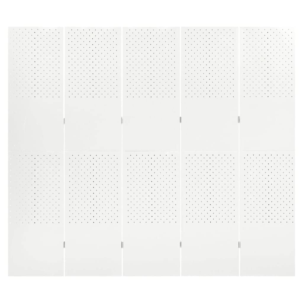 VidaXL 5-Panel Folding Room Divider Screen - 78.7