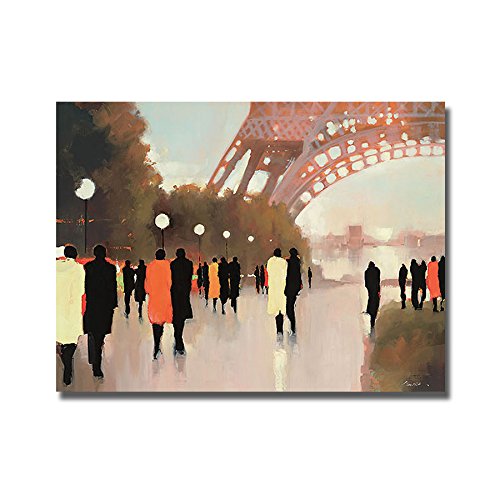 Artistic Home Gallery 3040A277IG Paris Remembered Wall Art - Vintage Parisian Decor for Living Room, Bedroom & Office