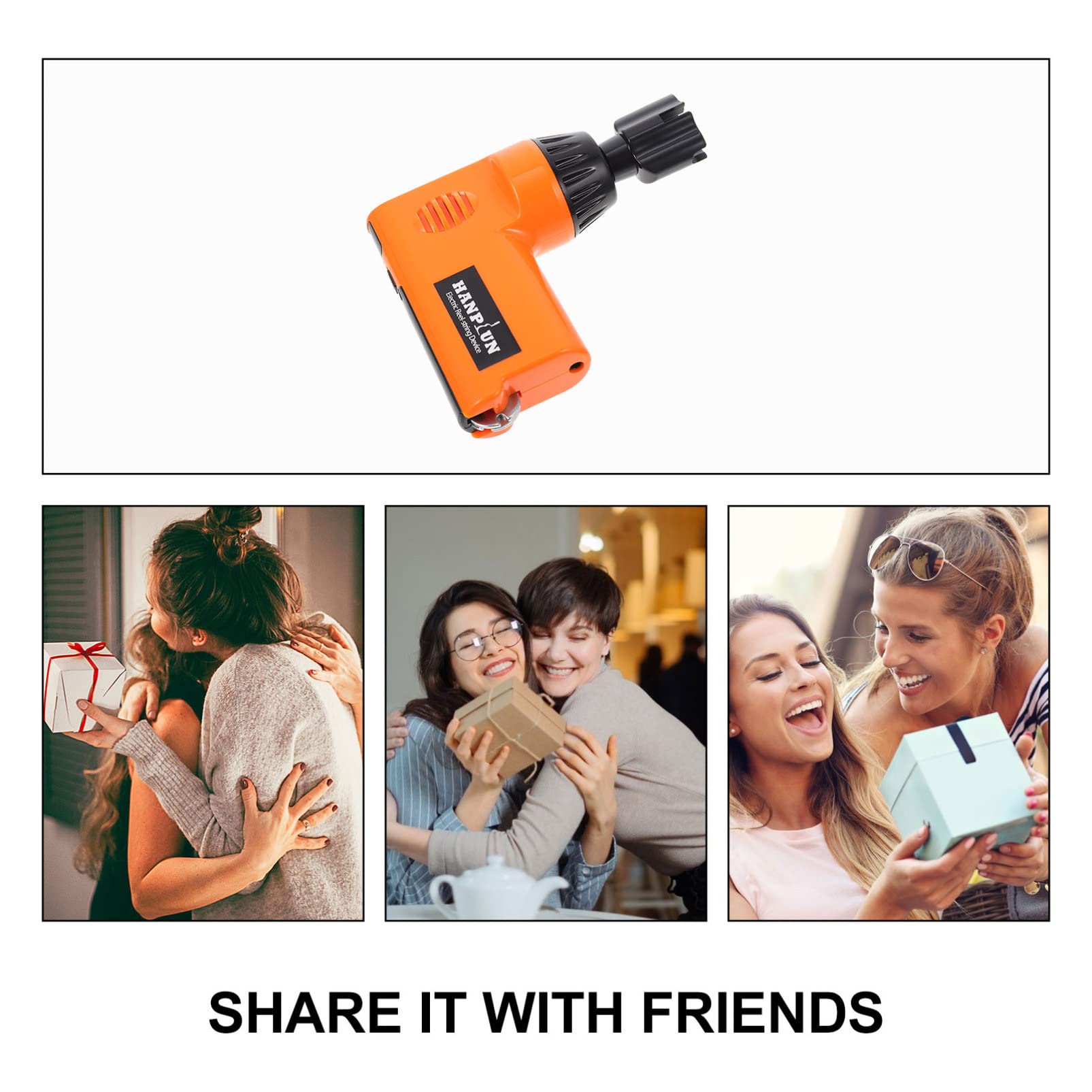 ERINGOGO 3-in-1 Electric Guitar String Winder & Cutter - Professional Power Tool for Fast String Changing | Perfect for Guitar Maintenance, Music Studio & Live Performances