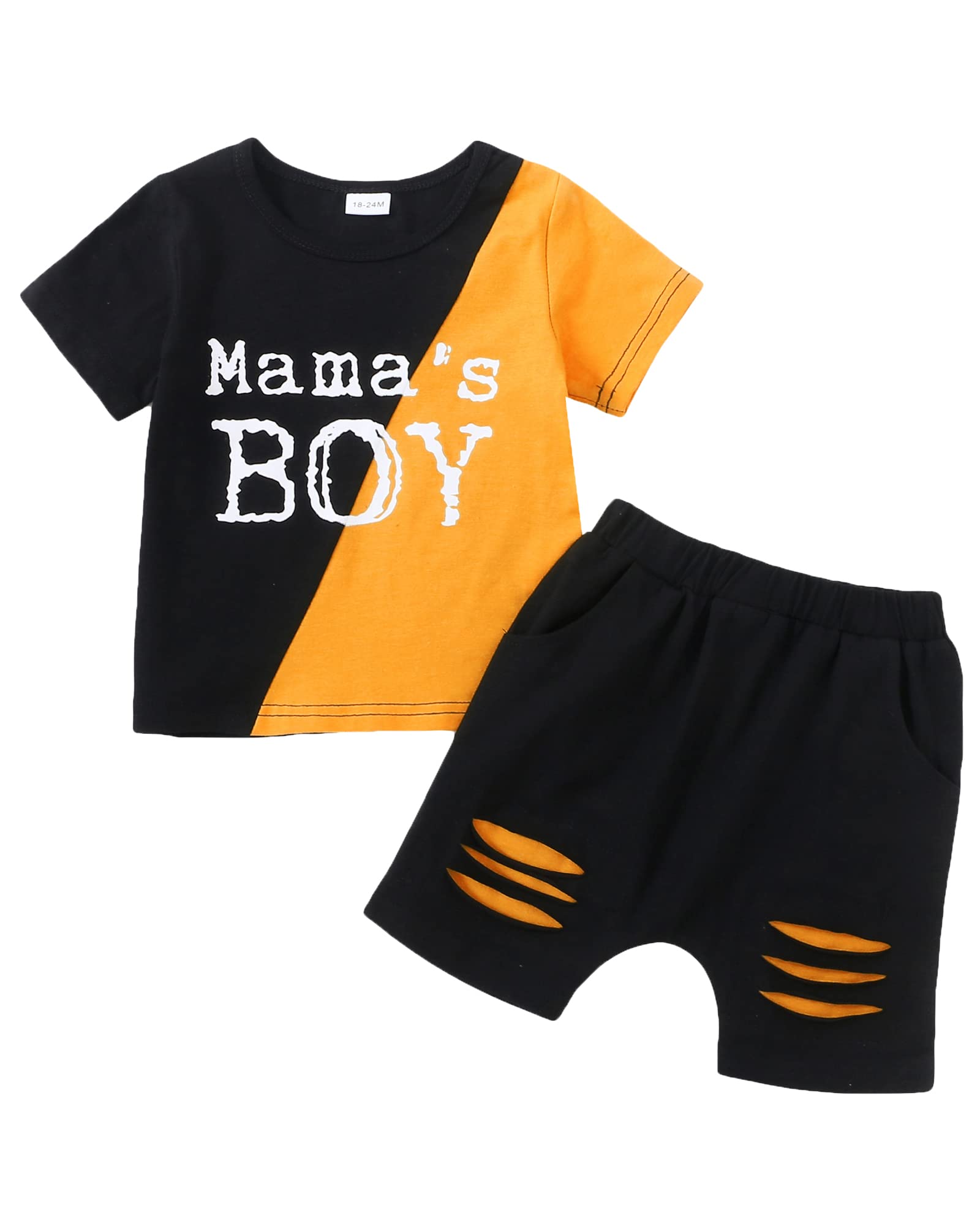 Toddler Baby Boy Clothes - Soft Cotton Short Sleeve Summer Outfits Set for Little Boys | Perfect for Playtime, Daycare & Family Outings