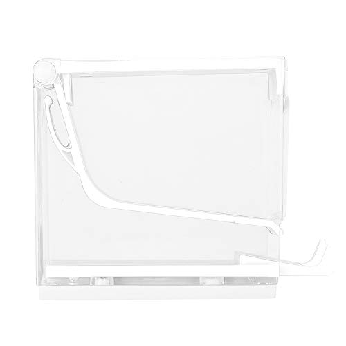 Tgoon Dental Cotton Roll Dispenser - Press-Type Cotton Case for Dentists & Dental Labs, White - Perfect for Oral Procedures, Dental Clinics & Outdoor Activities