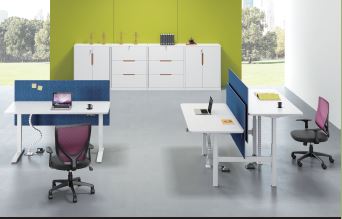 Everest Electric Adjustable Height Sit Stand Desk - Ergonomic Home Office Desk for Work & Study - Perfect for Remote Work, Gaming & Small Spaces