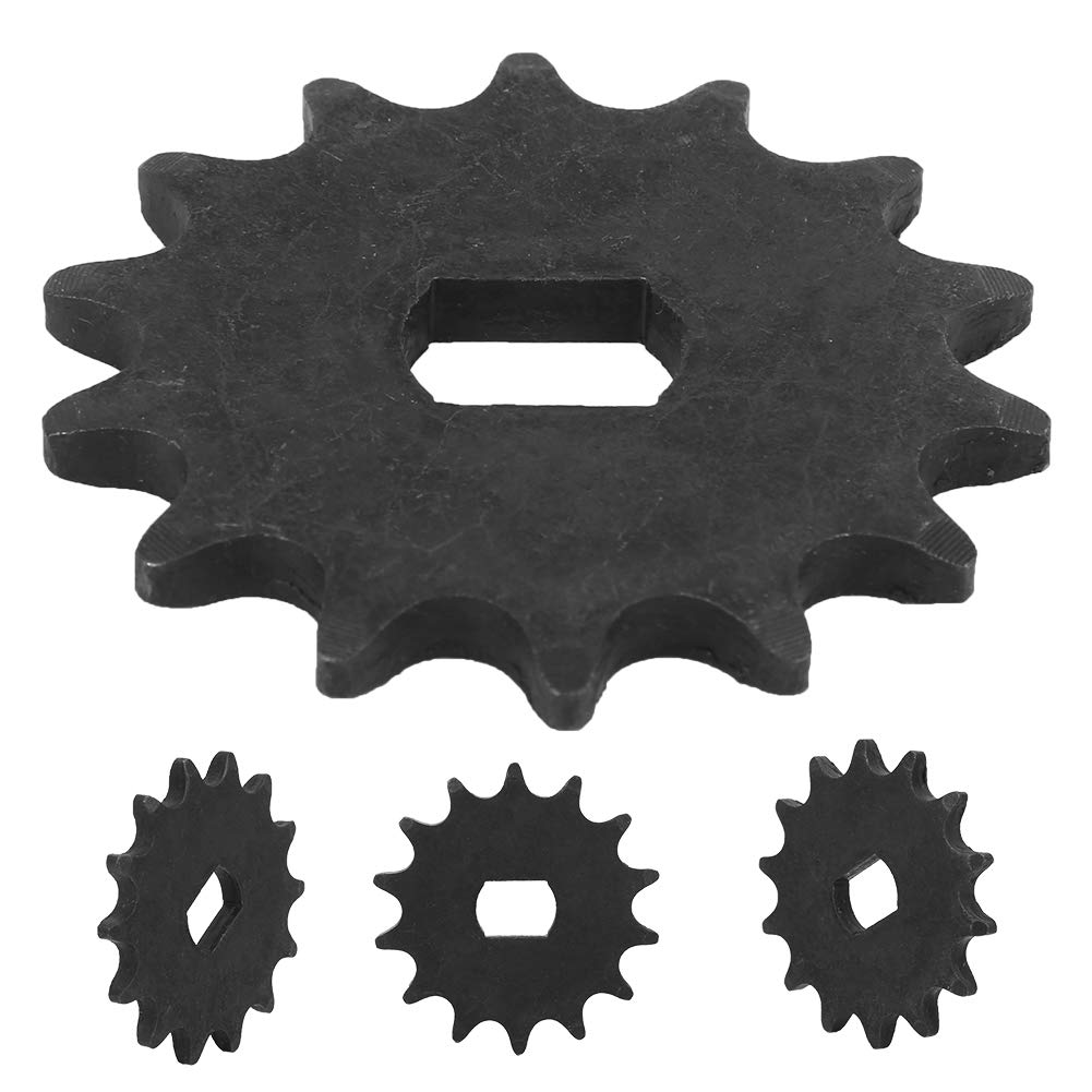 14T Cast Iron Sprocket for Electric Tricycle & EV - Durable 10T 12T 14T Replacement Sprockets for Electric Vehicle Maintenance & Upgrades