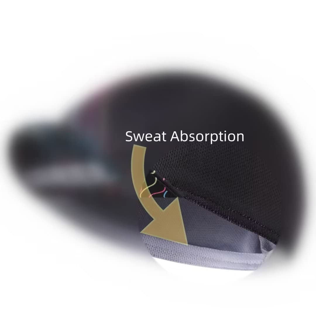 Breathable Polyester Cycling Cap - Funny Under Helmet Liner for Sweat Absorption | Perfect for Road Biking, Mountain Cycling & Commuting