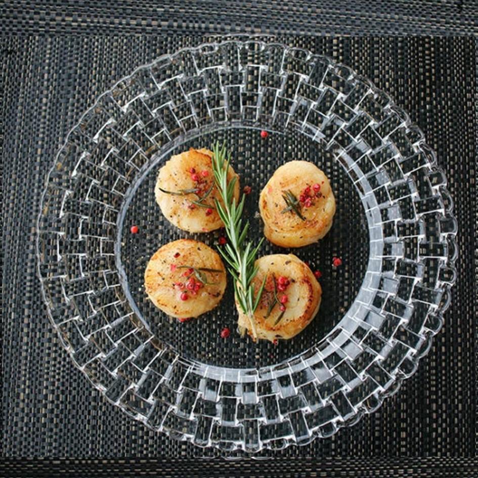 Bossa Nova Dinner Plates Set of 2 - Elegant Ceramic Plates for Dining, Entertaining & Home Decor - Perfect for Restaurants, Dinner Parties & Everyday Use