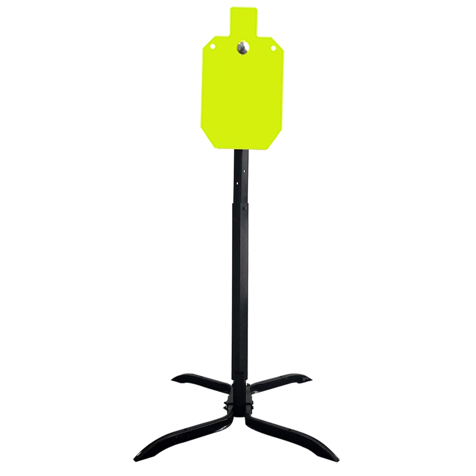 Highwild Adjustable Target Stand System - AR500 Steel Shooting Target with Height Adjustable Mount for Outdoor Range Practice & Tactical Training