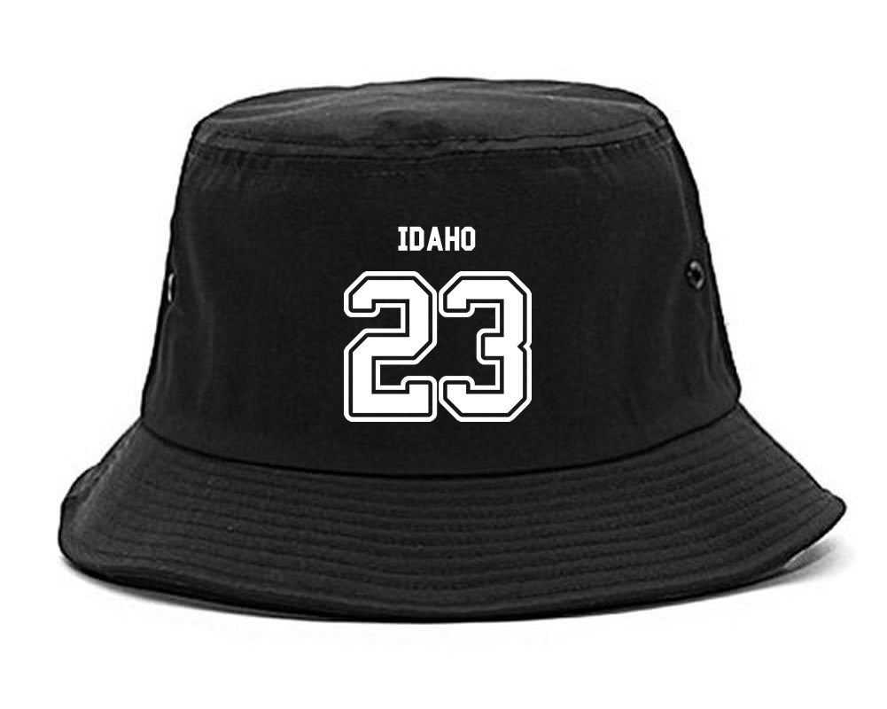 Kings Of NY Sport Style Idaho 23 Team State Jersey Bucket Hat - Adjustable Cotton Baseball Cap for Men & Women - Perfect for Sports Games, Outdoor Activities and Street Fashion