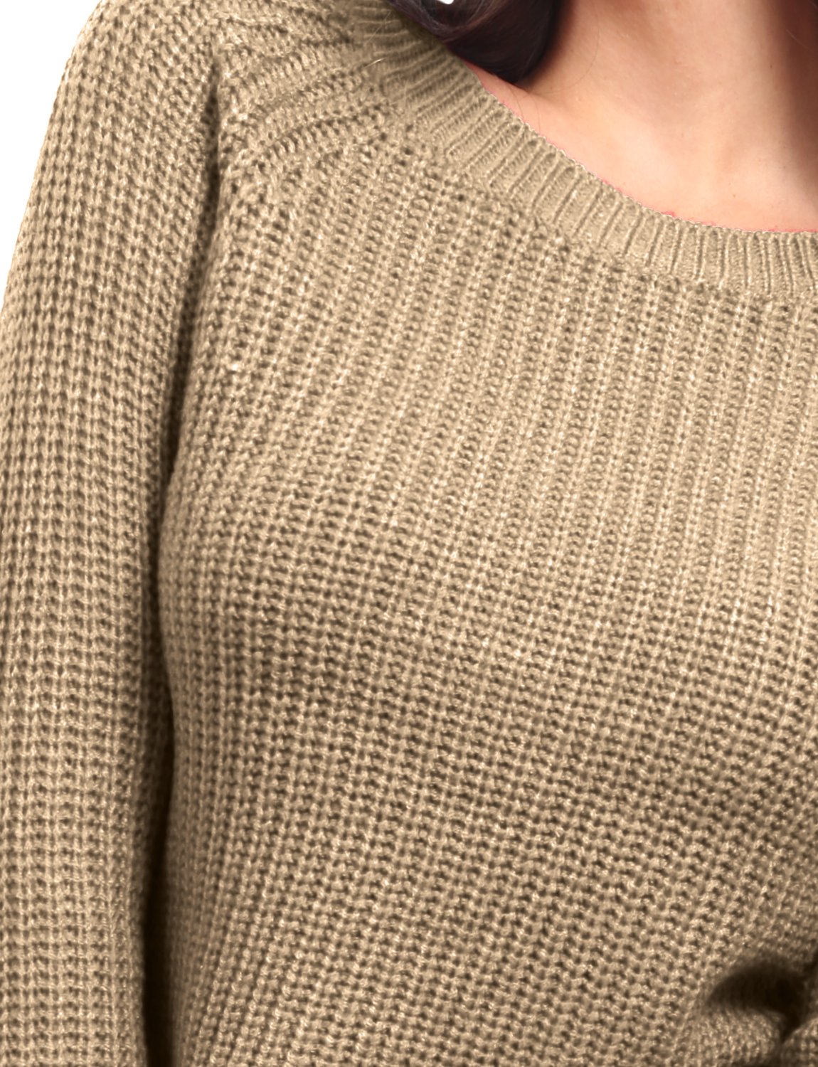 NE PEOPLE Women's Lightweight Long Sleeve Chunky Knit Sweater - Cozy Winter Pullover for Casual Outfits & Office Wear