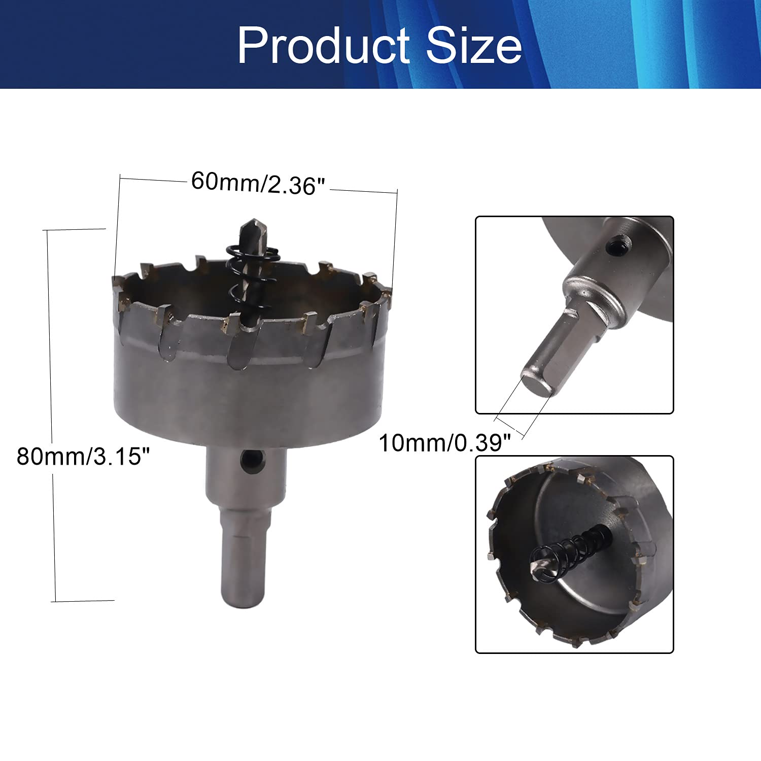 Carbide Hole Saw 2.4