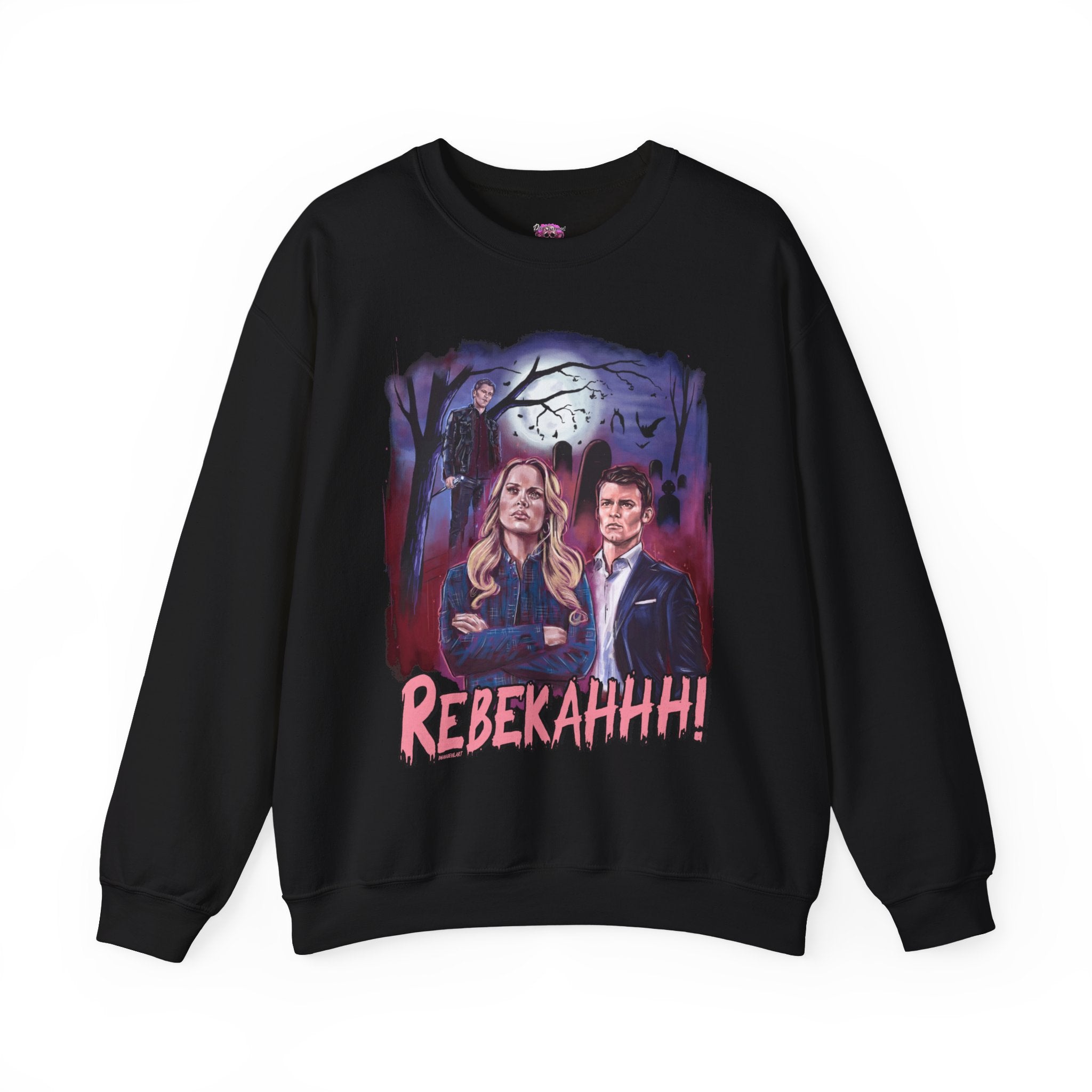 Rebekaahhhh Women's Crewneck Sweatshirt - Soft Casual Pullover for Everyday Wear, Lounge & Outfits