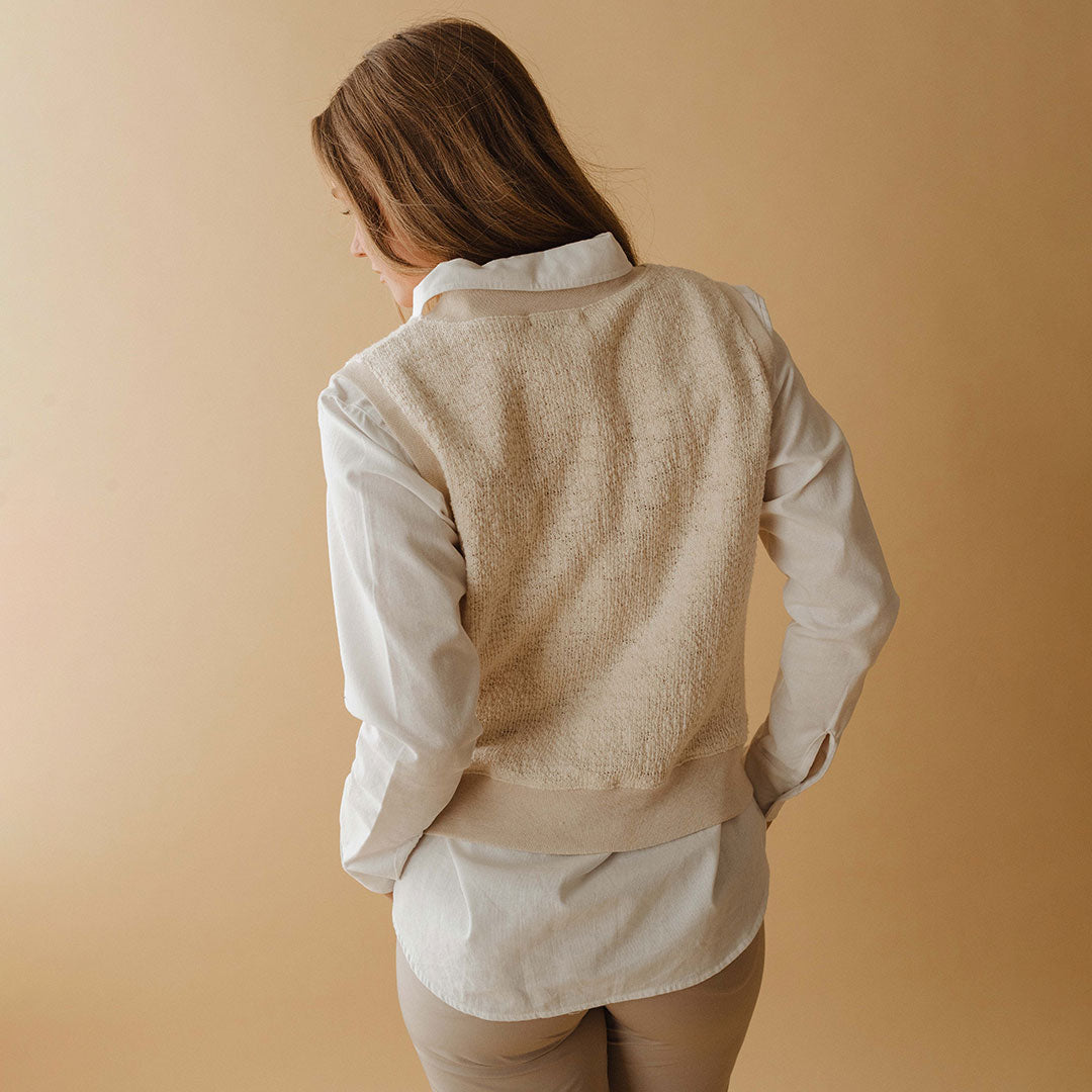 Cozy Cottage Knit Sweater Vest for Women - Soft Chunky Cable Knit Cardigan - Perfect for Fall & Winter Layering, Coffee Dates & Cozy Nights