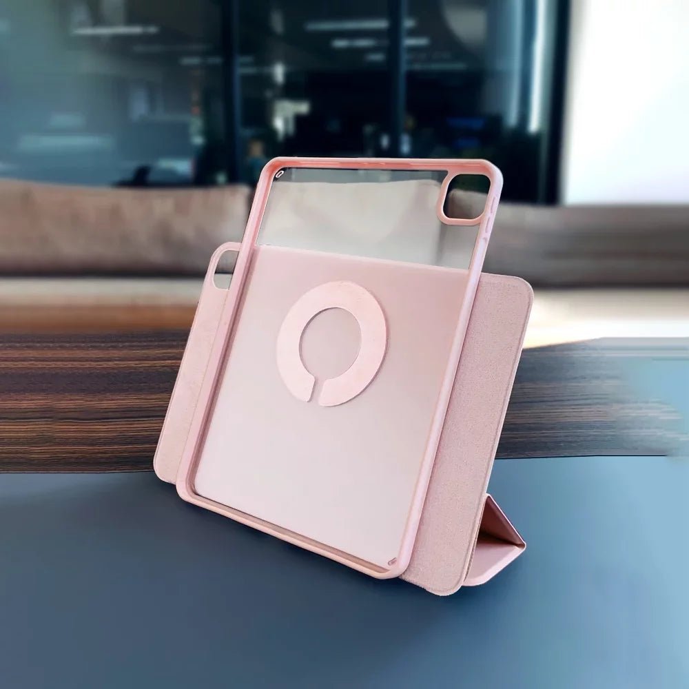 MagSnap Fusion Magnetic iPad Case - Ultra Slim & Secure Cover for iPad Pro/Air - Perfect for Work, Travel & Home Use