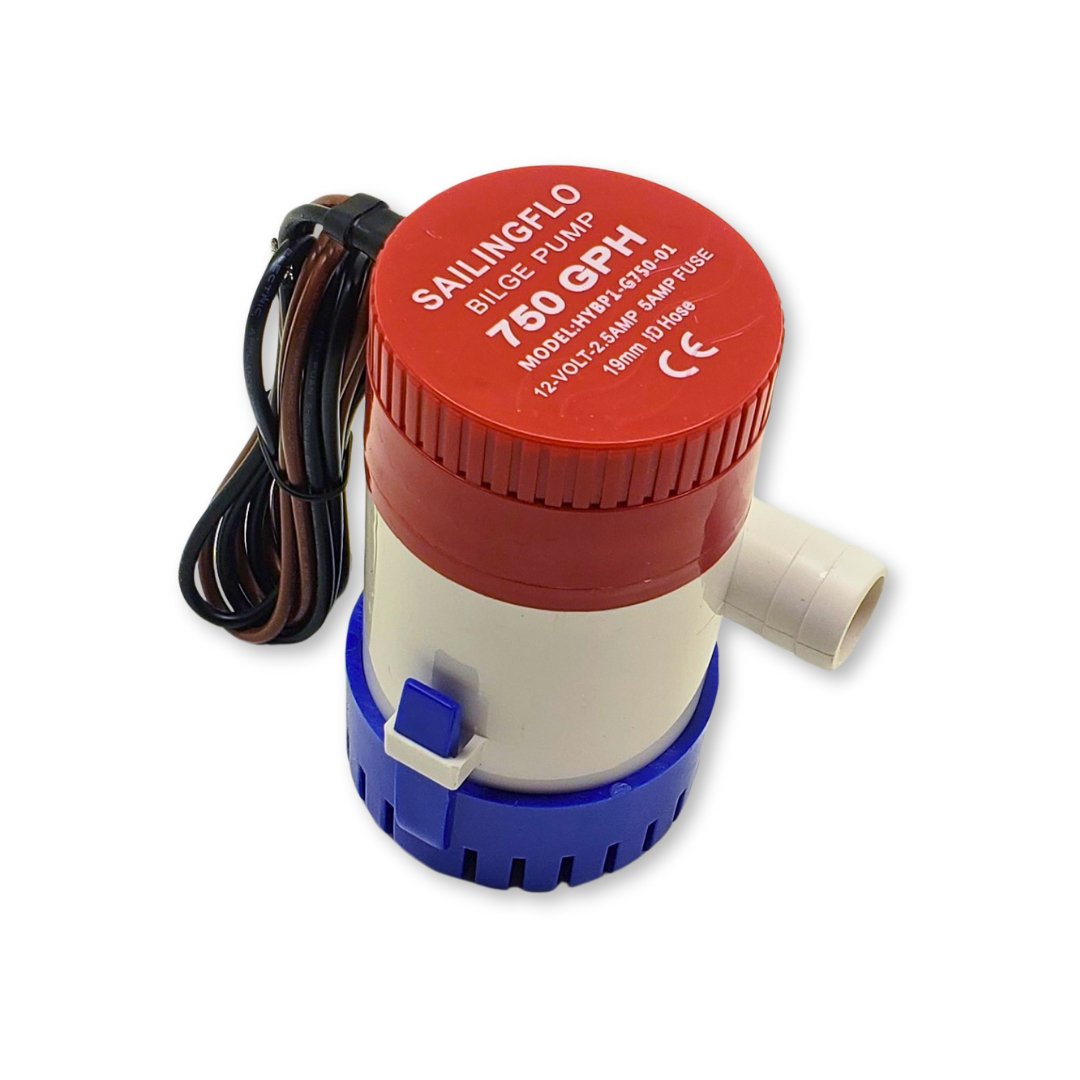 Prospectors Dream 750 GPH Bilge Pump - High Capacity Water Removal for Boats, RVs & Flood Prevention