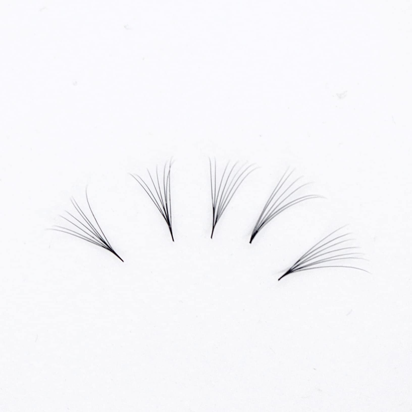 Premium 1000 Pcs Handmade Eyelash Extension Fans - 3D to 10D Multi-Length Lashes (8D Curl C, 18mm) for Volume Lash Sets - Perfect for Salon Professionals & DIY Lash Artists