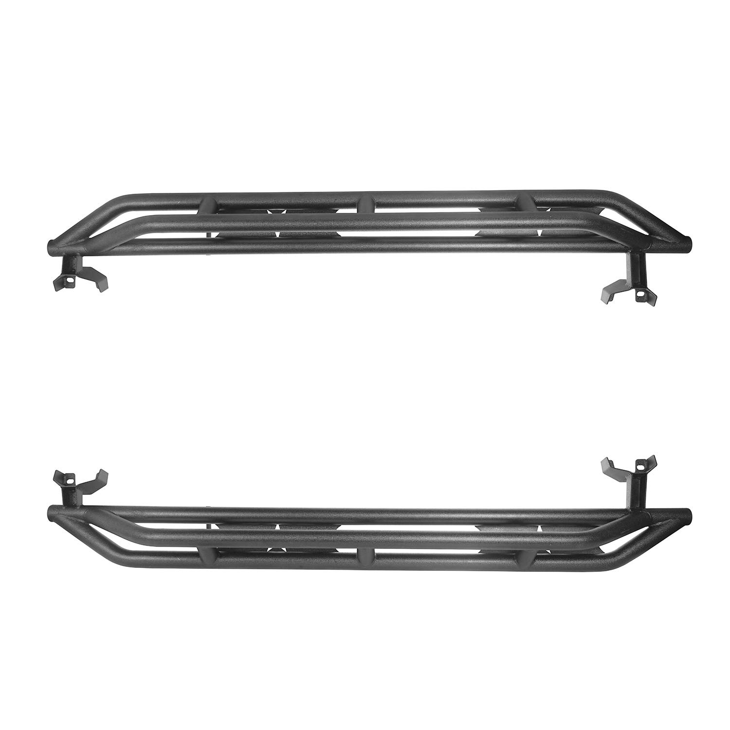 u-Box JKU Wrangler Side Step Running Board Nerf Bars - Compatible with Jeep JK Wrangler Unlimited 2007-2018 4-Door Models - Heavy Duty Aluminum Alloy Off-Road Side Steps - Perfect for Jeep Accessories & Outdoor Adventure