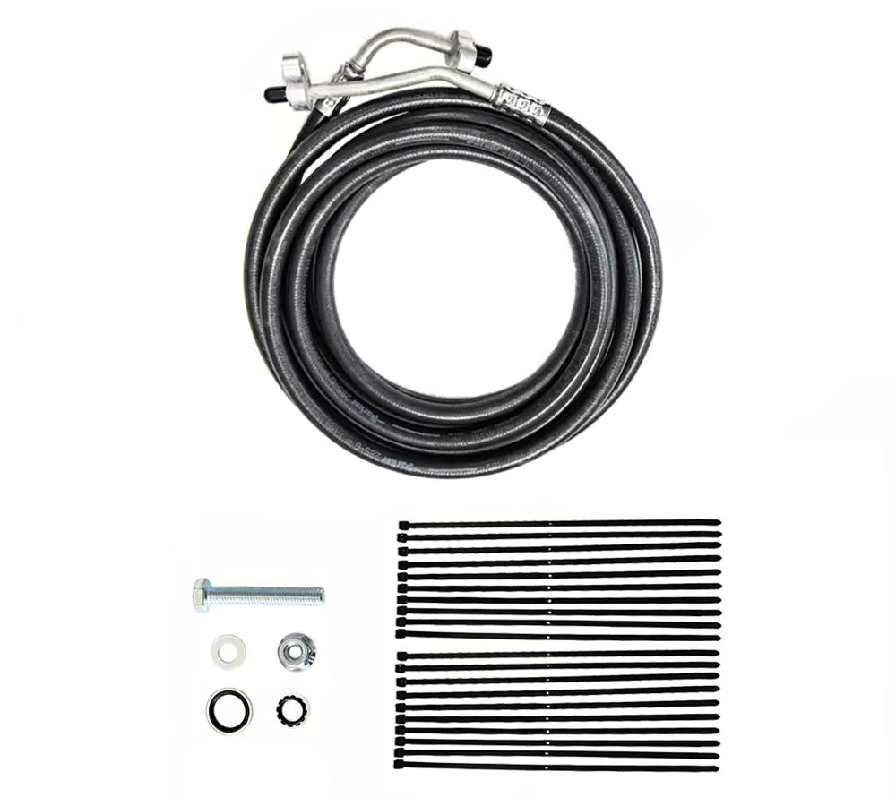 2002-2009 Rear AC Low Pressure Line Replacement for Chevy Trailblazer EXT, GMC Envoy XL & Isuzu Ascender - Perfect for AC System Repairs & Maintenance