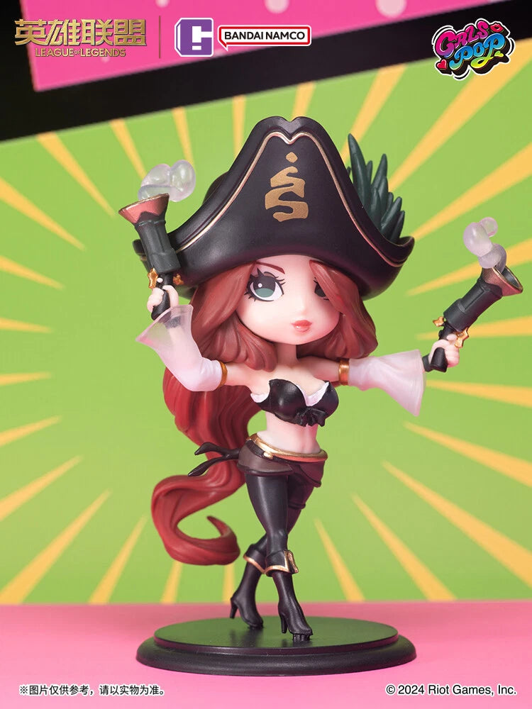 Bandai Namco x Gals Pop League of Legends Blind Box Collectible Figures - Random Character Mystery Toy for LOL Fans, Gaming Room Decor & Gift for Gamers