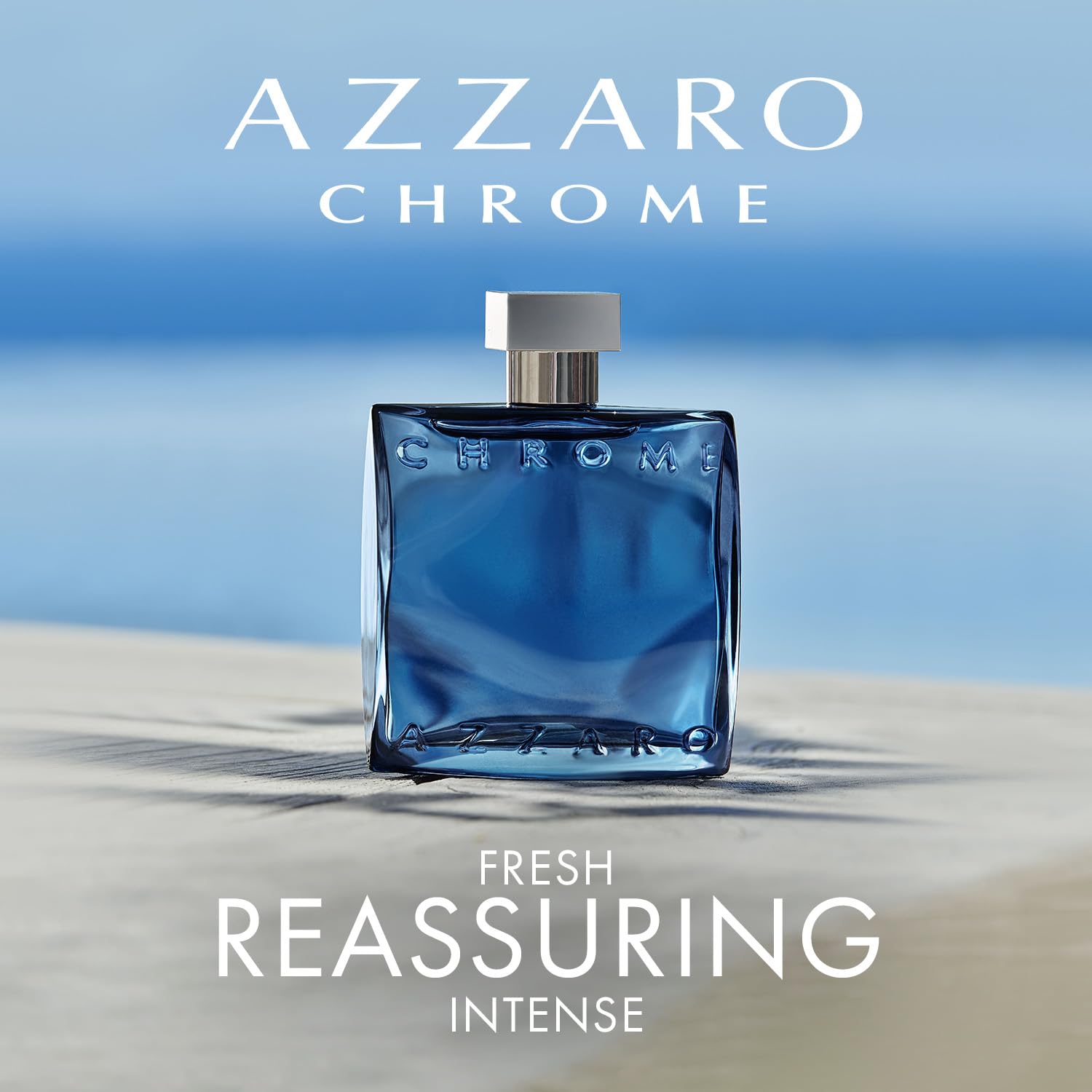 Azzaro Chrome Men's Cologne - Fresh Aromatic Fougère Citrus Perfume with Bergamot Notes | Long-Lasting Day & Night Wear | Luxury Masculine Fragrance for Work, Date & Special Occasions
