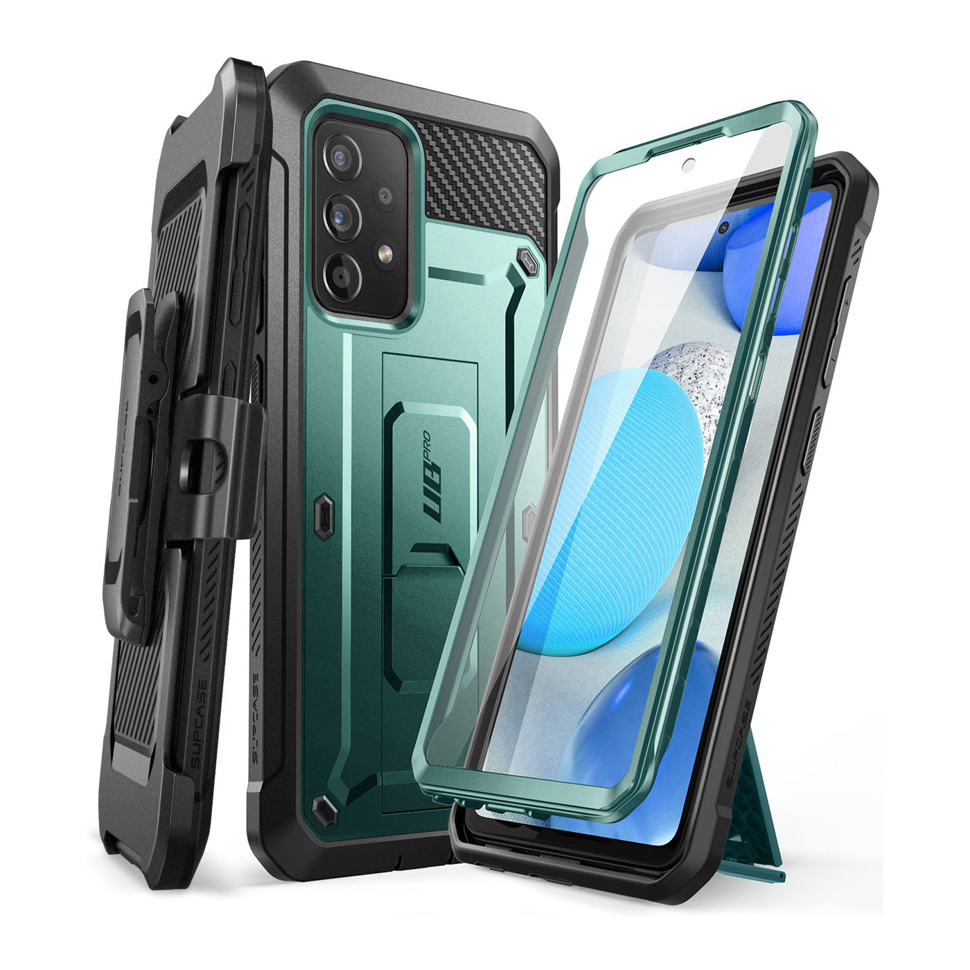 Samsung Galaxy A53 Unicorn Beetle PRO Rugged Holster Case with Belt Clip - Seafoam Green | Shockproof & Drop Protection | Perfect for Outdoor, Construction & Active Lifestyle