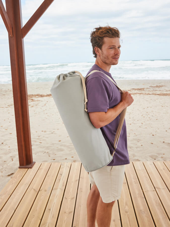 Eco-Friendly Organic Yoga Mat Bag by Westford Mill - Sustainable & Stylish for Yoga, Pilates & Gym Workouts