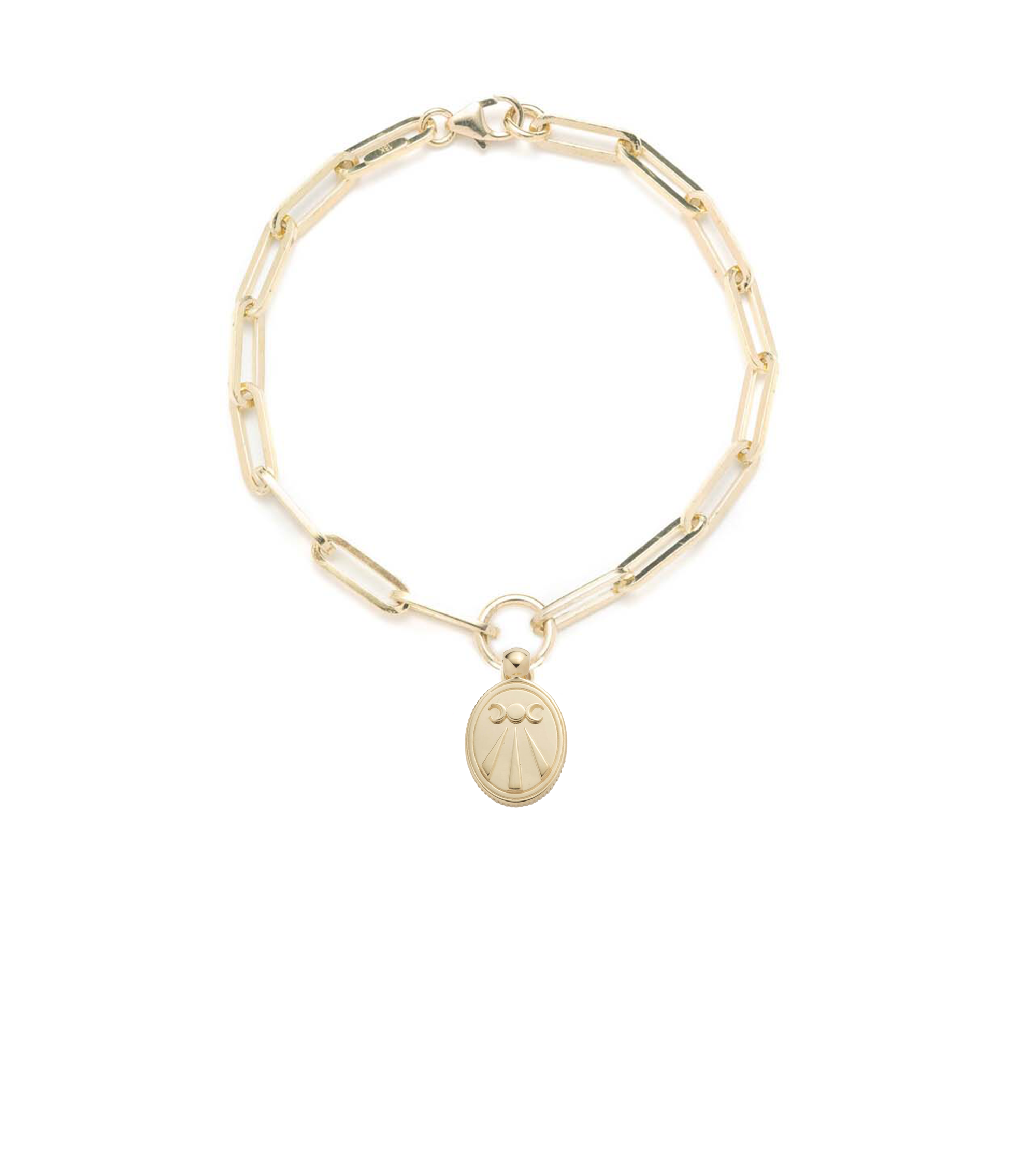 Mind Body Soul Wholeness Classic FOB Clip Chain Bracelet - Elegant Jewelry for Women, Perfect for Daily Wear, Office & Special Occasions