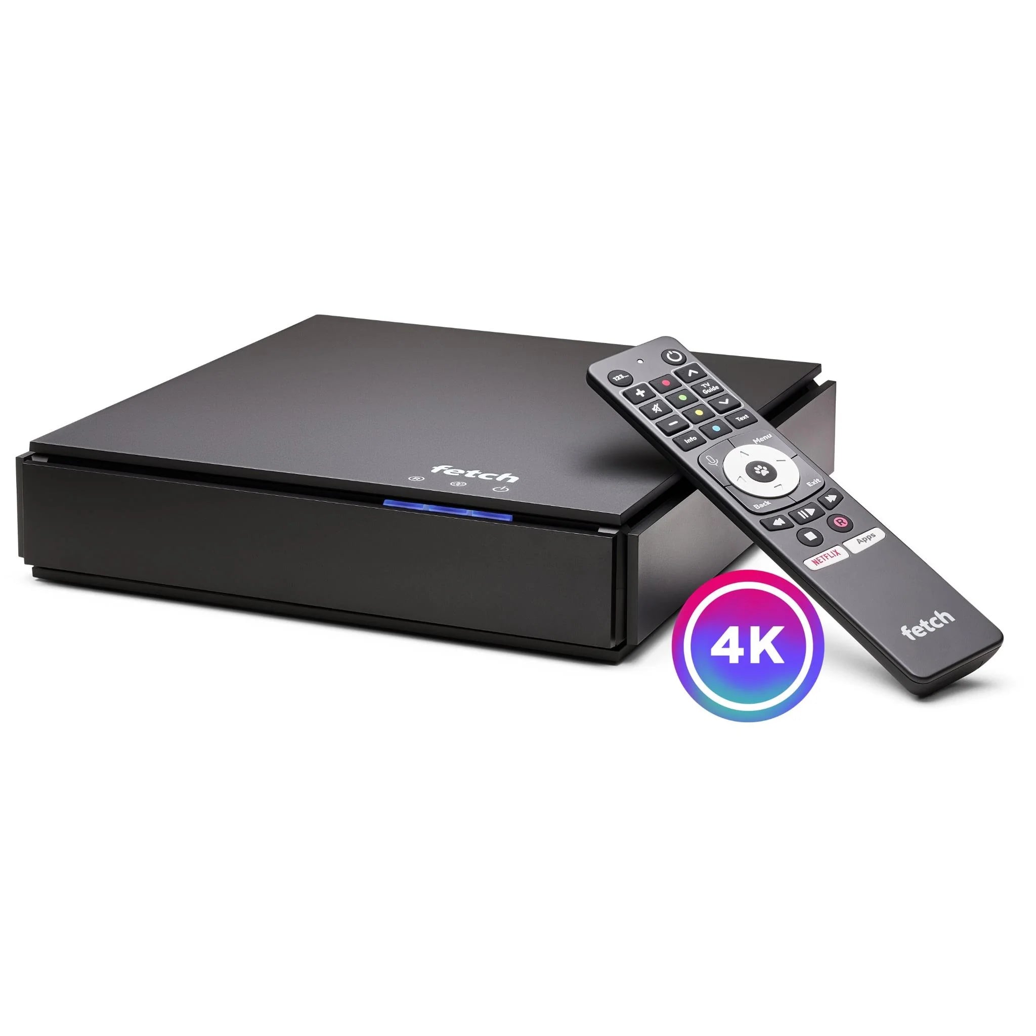 Fetch Mighty 4K UHD PVR with 1TB Storage - Record & Stream Ultra HD Content for Home Entertainment
