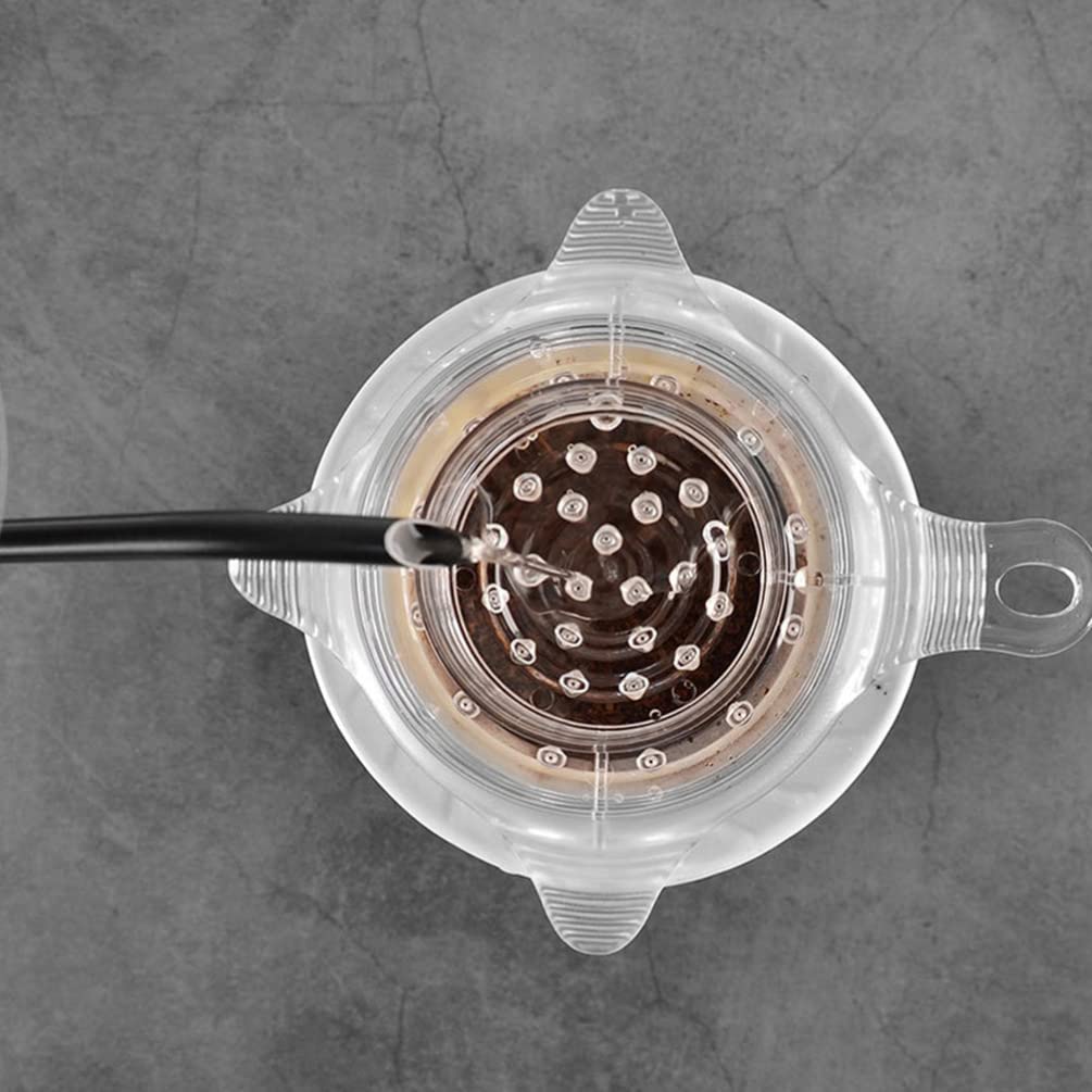 Premium Coffee Filter Cloth & Tea Filter Sock - Reusable Cone Strainer for Drip Coffee Makers, Loose Tea, Nut Milk & Showerhead Filtration - Eco-Friendly Alternative to Paper Filters (PCTG Material) - Perfect for Home Brewing, Camping & Commercial Use