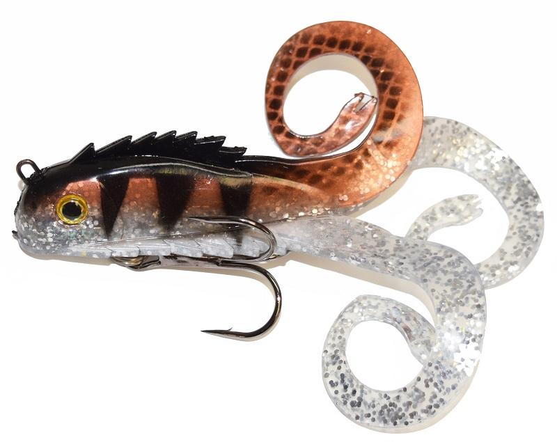 Chaos Tackle Micro Medussa Fishing Lures (2 Pack) - Perfect for Bass, Trout, and Panfish in Freshwater Lakes and Rivers
