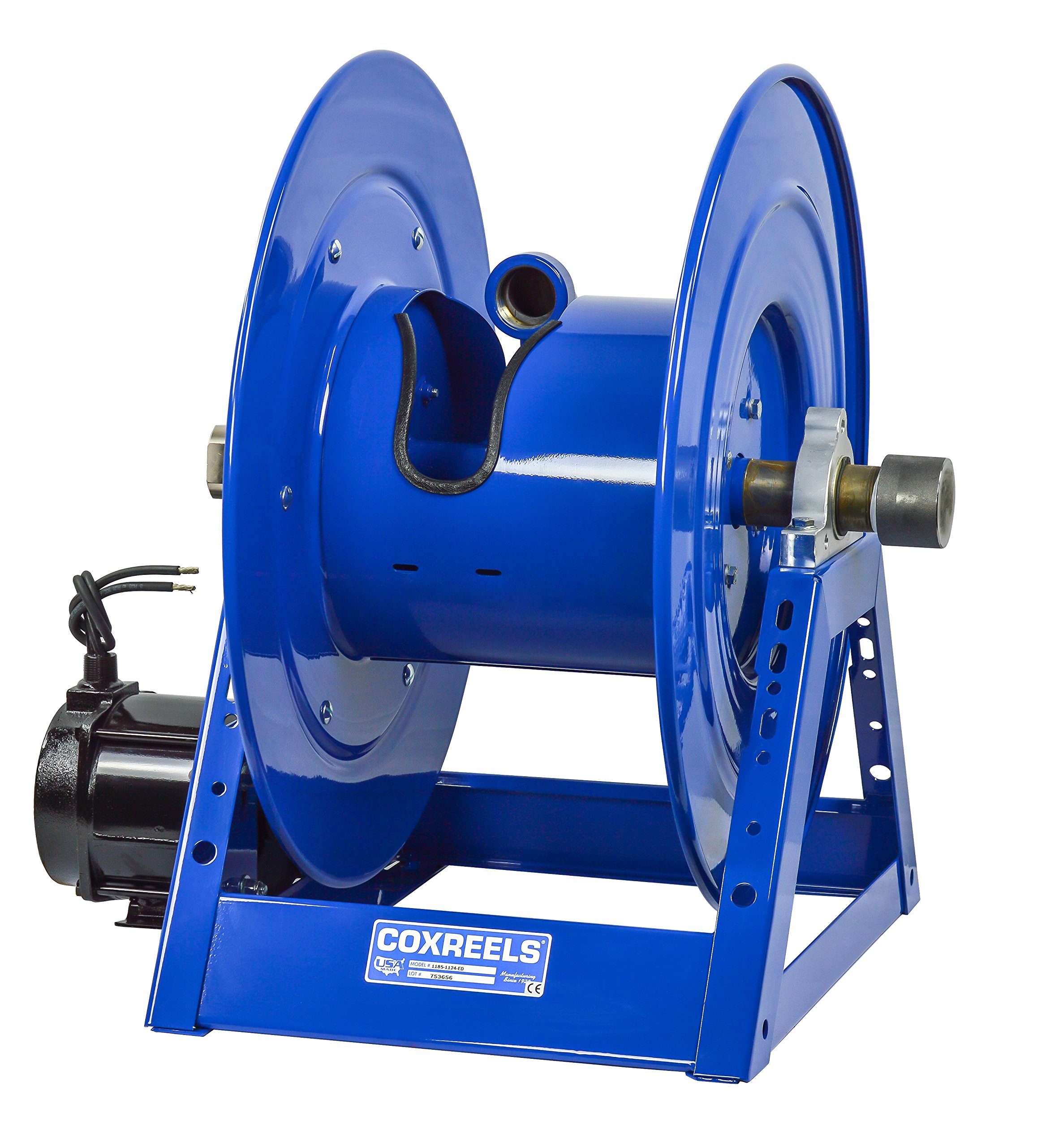 **Coxreels 1185-2028-EA Electric 115V Explosion-Proof 1/2HP Motor Rewind Hose Reel – 1.5