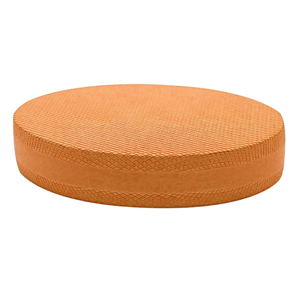 Premium Balance Exercise Stability Cushion - Non-Slip Yoga Mat & Foam Block for Core Training, Physical Therapy & Home Workouts (Large, Orange) - Ideal for Yoga, Pilates, Rehabilitation & Fitness Enthusiasts