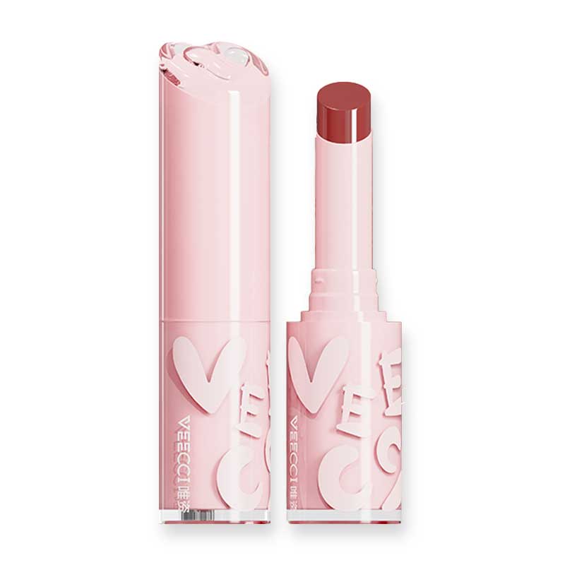 VEECCI Hydrating Lipstick - Long Lasting Moisturizing Lip Color with Vitamin E, Natural & Cruelty Free - Perfect for Daily Wear, Date Night & Special Occasions