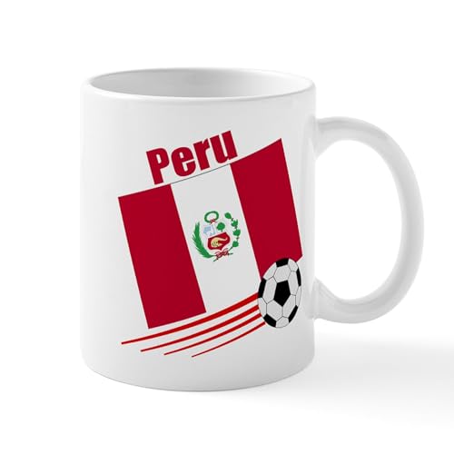White - Peru Soccer Team Mug