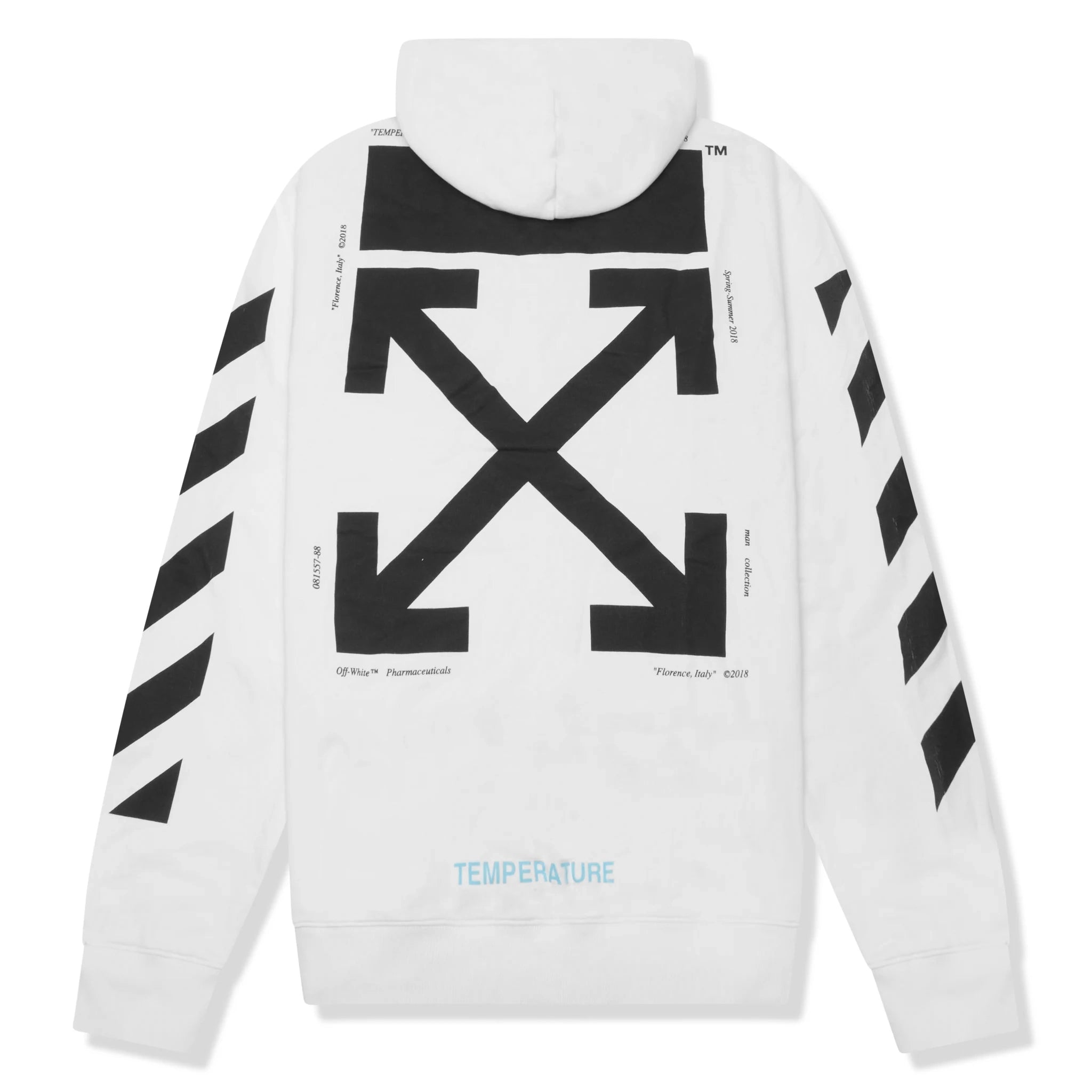 Vintage Off-White Mona Lisa Hoodie - White, Black & Grey | Streetwear Fashion for Men & Women | Perfect for Casual Wear & Urban Outfits