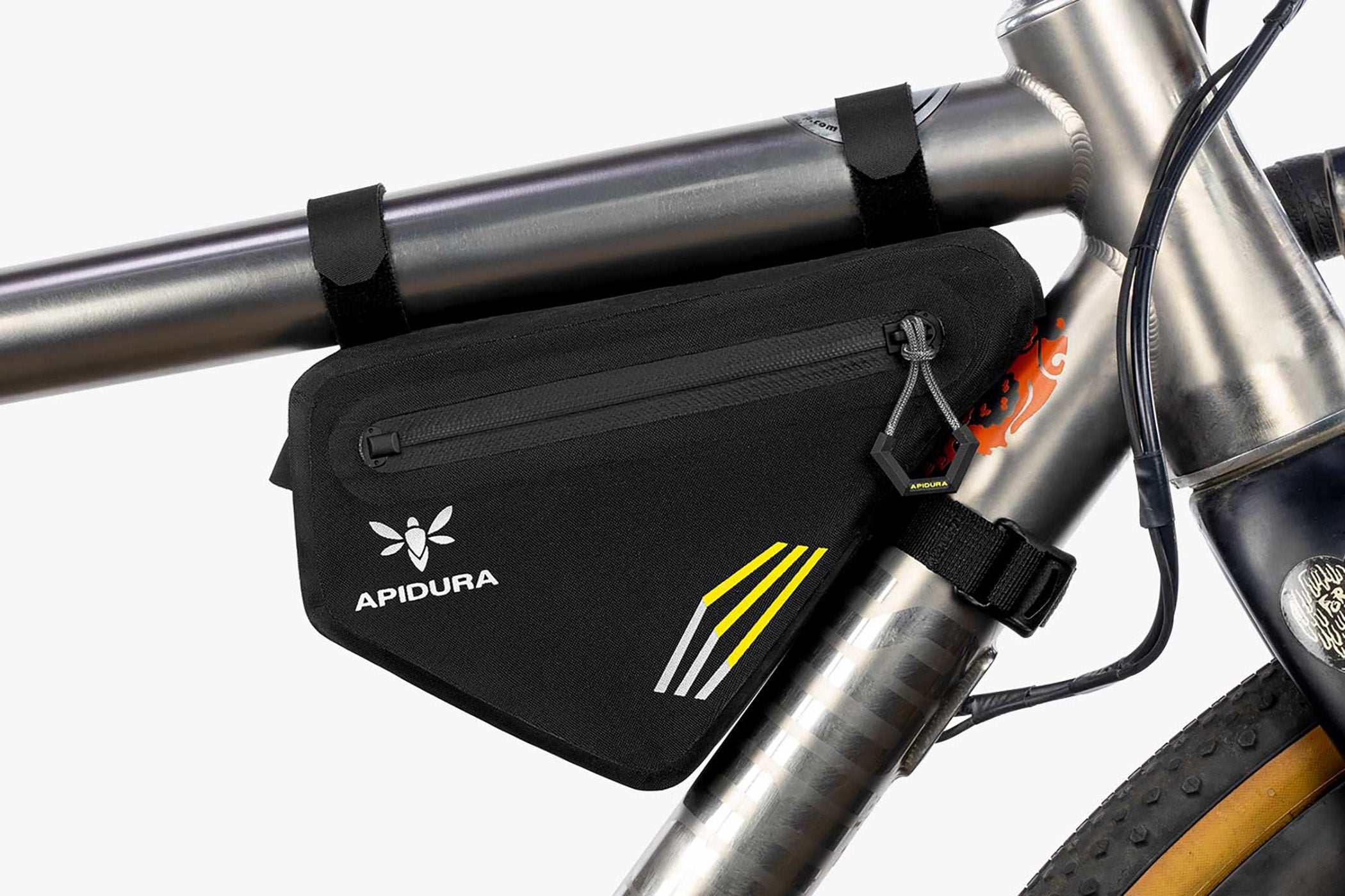 Apidura Racing Frame Pack 1L - Lightweight Waterproof Bicycle Frame Bag for Road & Mountain Bikes | Perfect for Cycling, Commuting & Adventure Rides
