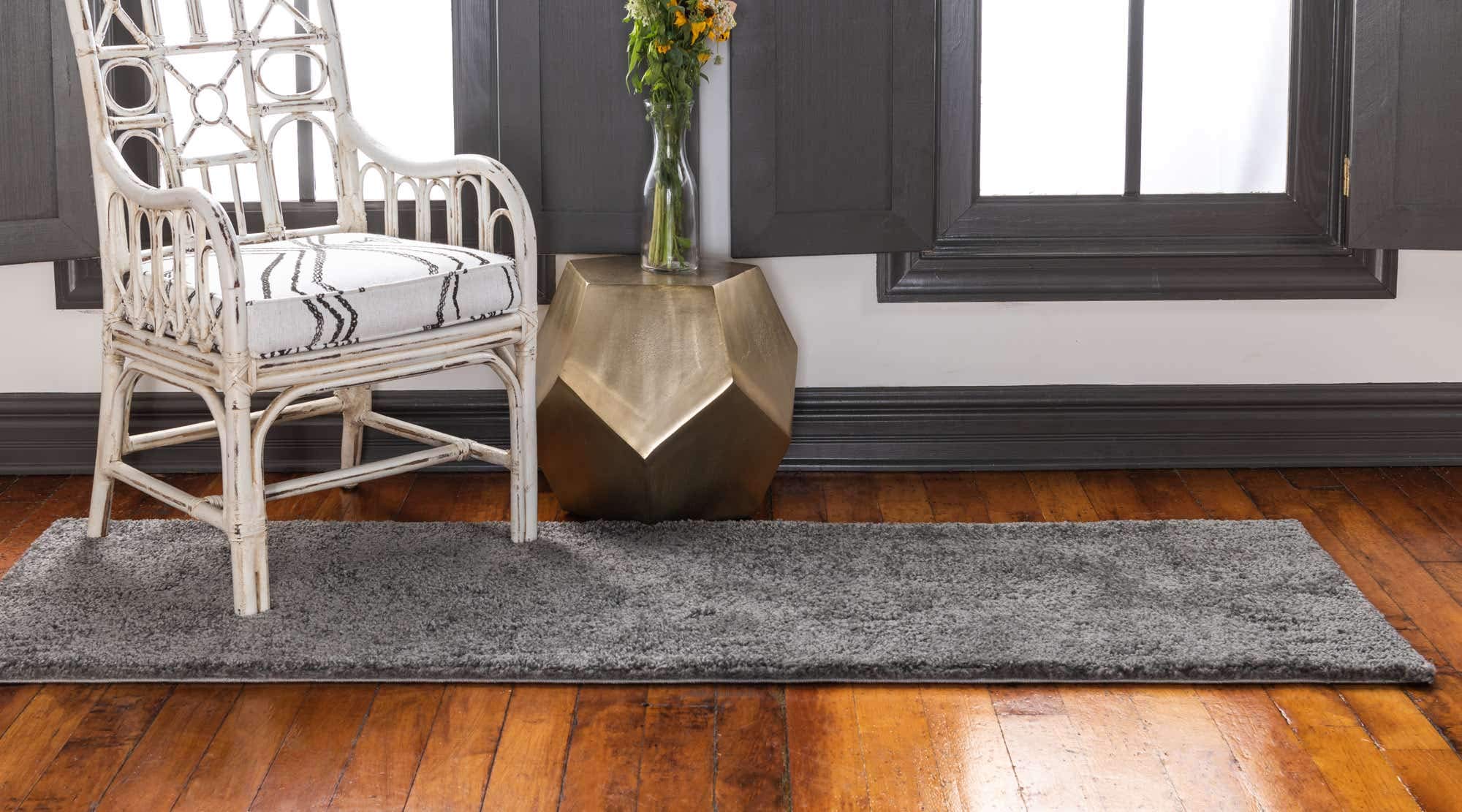 Unique Loom Solo Collection Calabasas Gray Area Rug - 2'2