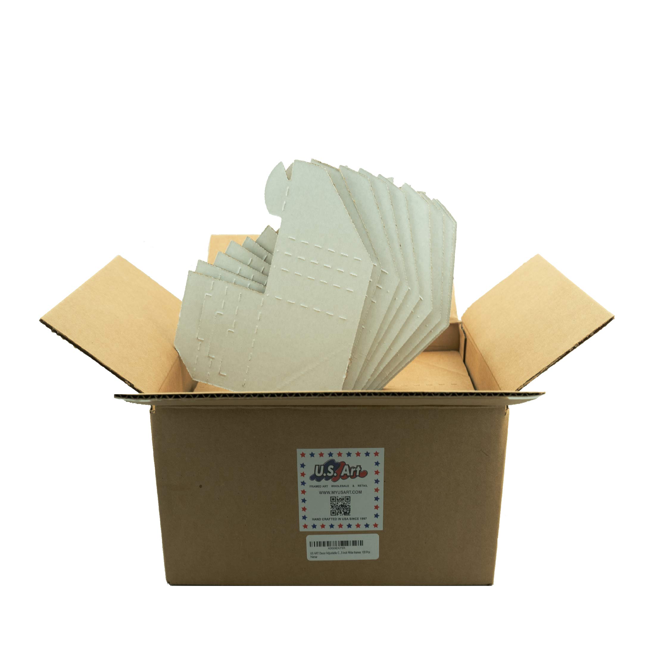Adjustable Corner Protectors for Frames - 400 Pcs Set Fits 1/2