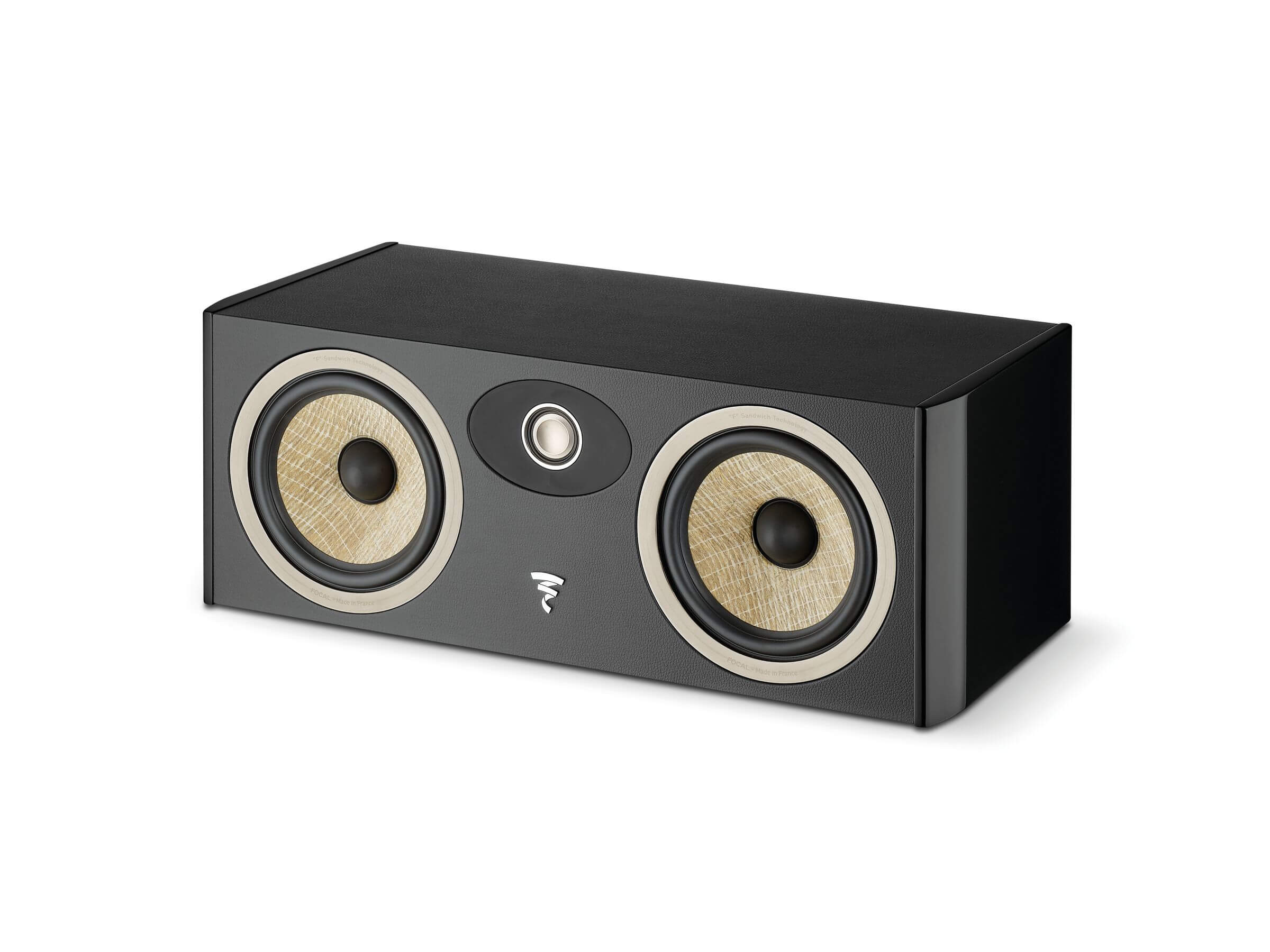 Focal Aria Evo X Center Speaker - High-End Home Theater Audio System for Movies, Music & Gaming - Perfect for Living Room & Media Room Setup