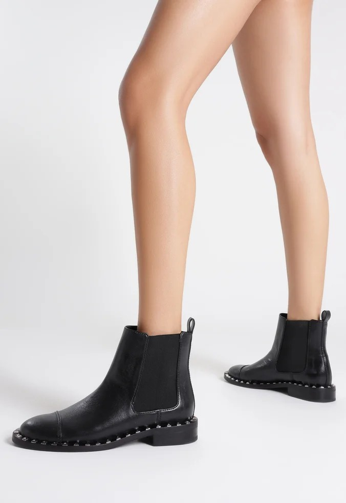 Premium Tanner Leather Bootie for Women - Stylish & Comfortable Ankle Boots for Fall & Winter - Perfect for Casual Outfits, Work & Outdoor Adventures