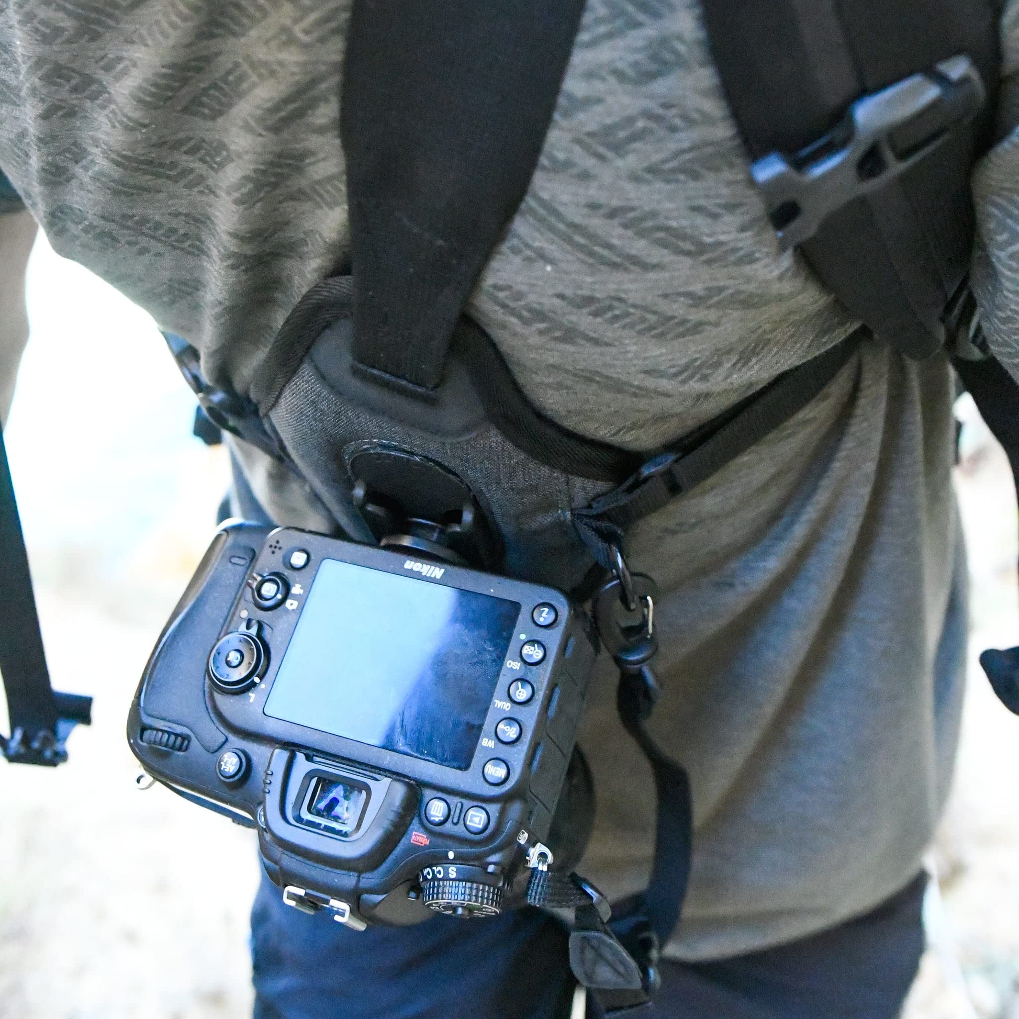 Cotton Carrier Skout G2 Camera Sling Harness - Adjustable One Size Fits All for DSLR & Mirrorless Cameras - Perfect for Travel, Hiking & Outdoor Photography