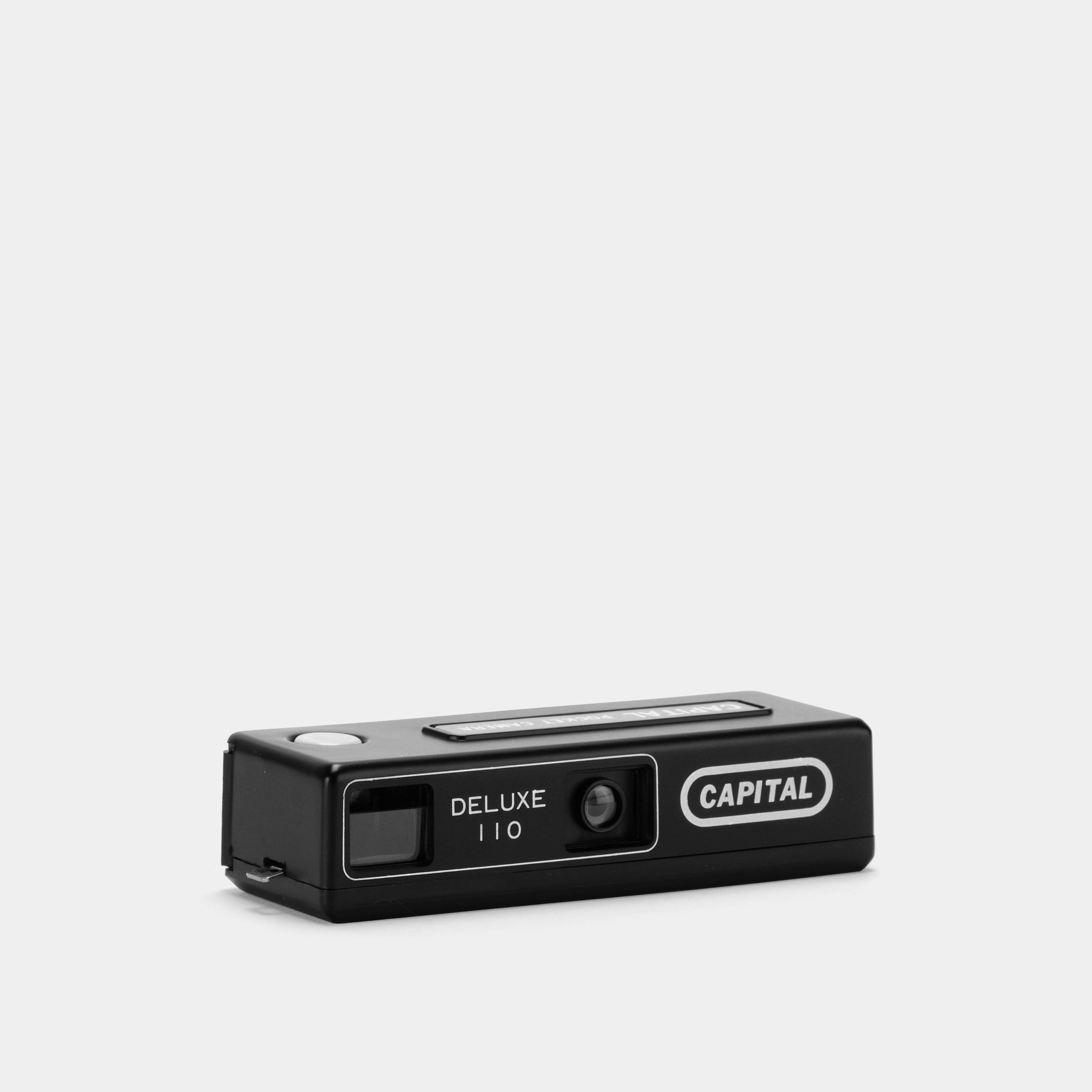 Capital Deluxe 110 Format Pocket Film Camera - Vintage Style Compact Camera for Travel & Everyday Photography | Perfect for Street Photography, Vacation Memories & Retro Enthusiasts
