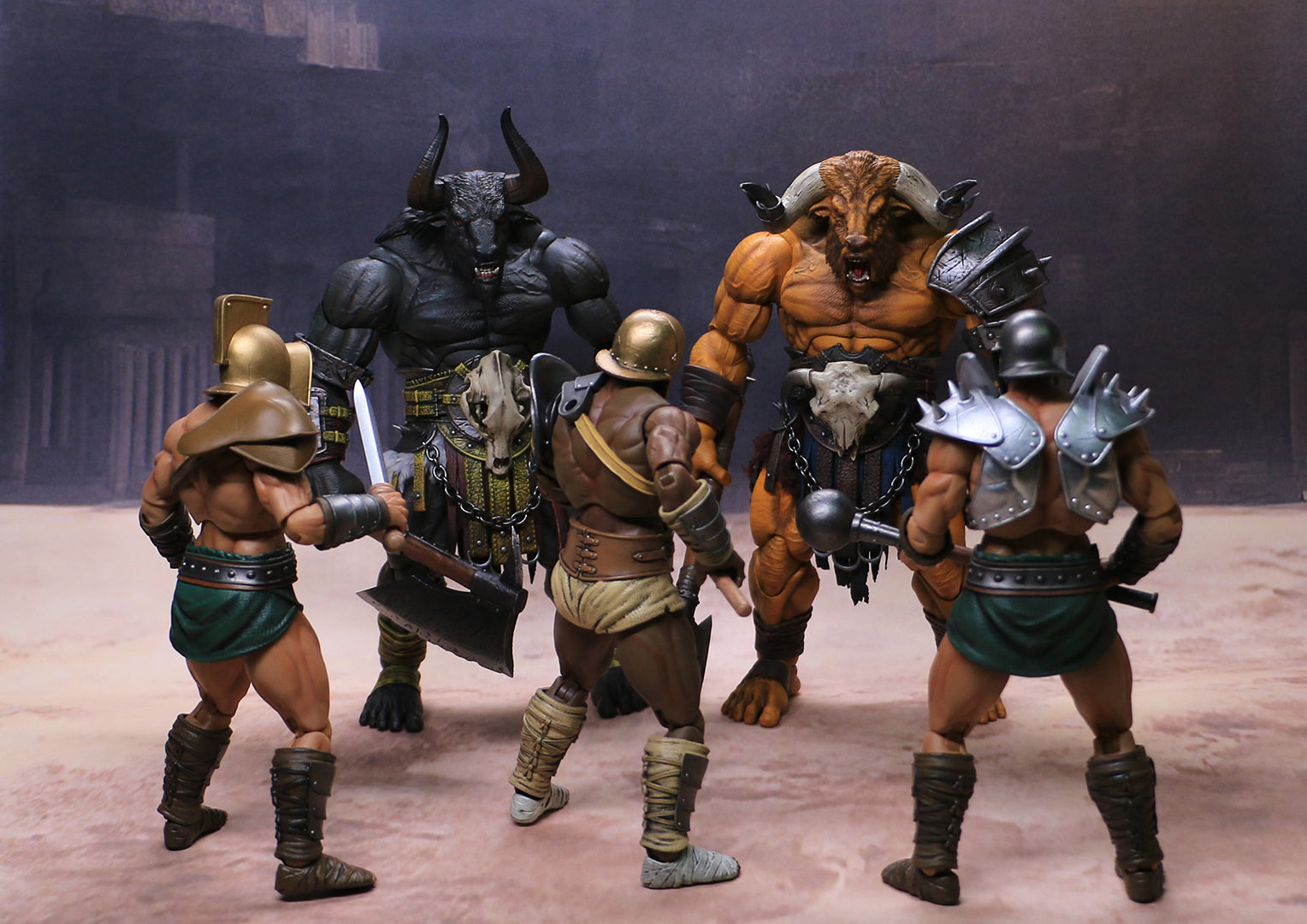 XesRay Fight For Glory 1/12 Scale 9-inch Action Figure - Combatants Wave 4 Kasos Collectible Toy for Display & Battle Scenes | Perfect for Collectors & Diorama Enthusiasts