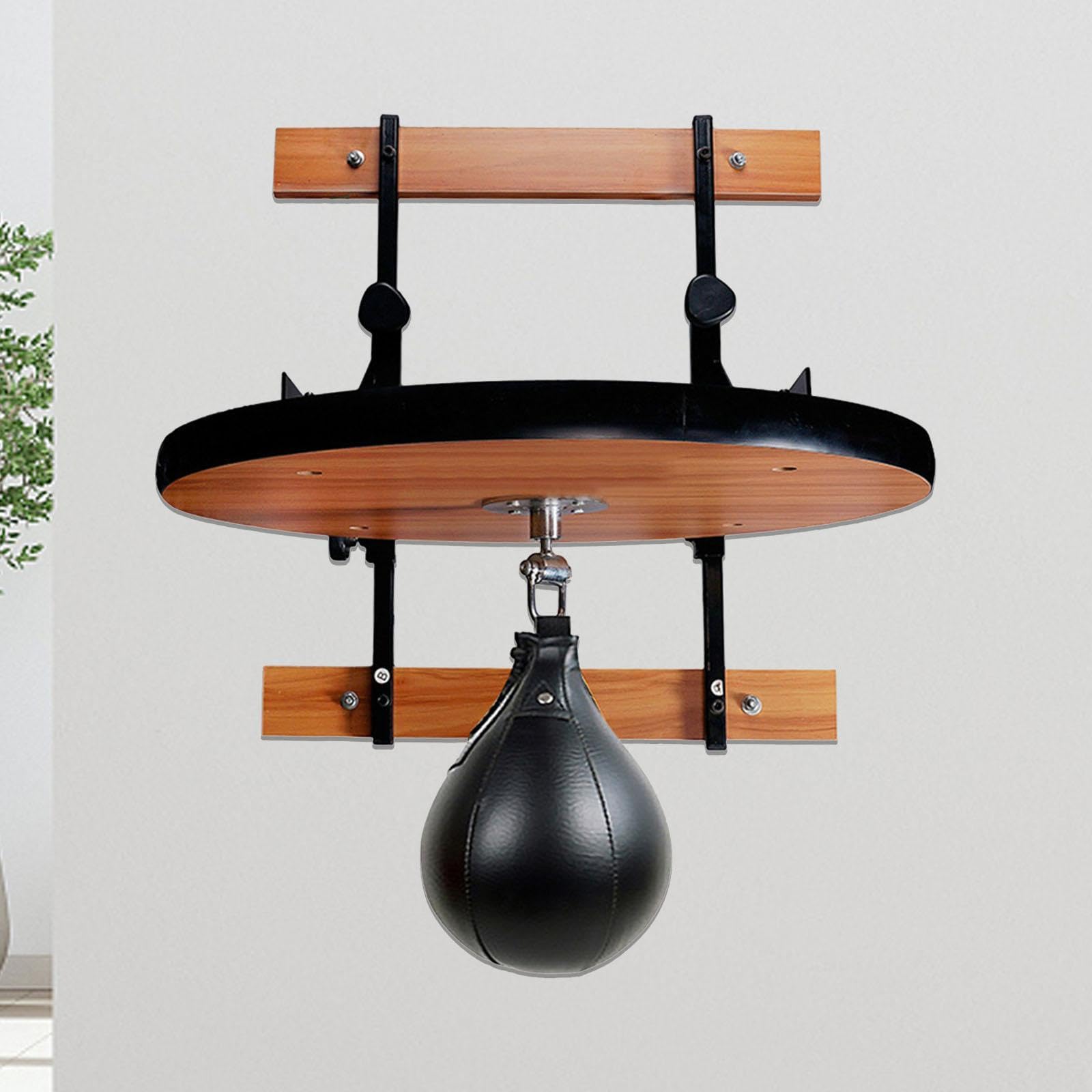 Professional Adjustable Wall Mounted Speed Bag with Platform - Perfect for Boxing Training, Home Gym & Fitness Workouts