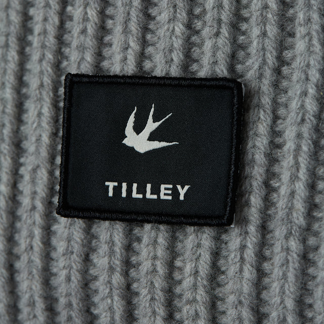 Tilley Alpine Beanie - Warm Winter Knit Hat for Men & Women - Soft Fleece Lined Cold Weather Cap for Skiing, Hiking & Outdoor Activities