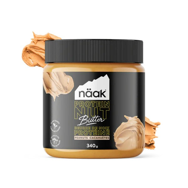 Naak Protein Nut Butter - Organic, Vegan & Gluten-Free Energy Spread for Athletes & Fitness Lovers - Perfect for Smoothies, Toast & Post-Workout Recovery