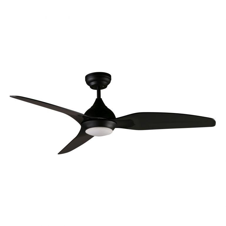 D'Fan 510BKL 50-Inch Modern Ceiling Fan with Remote Control - Energy Efficient Indoor/Outdoor Use - Perfect for Living Room, Bedroom, or Patio